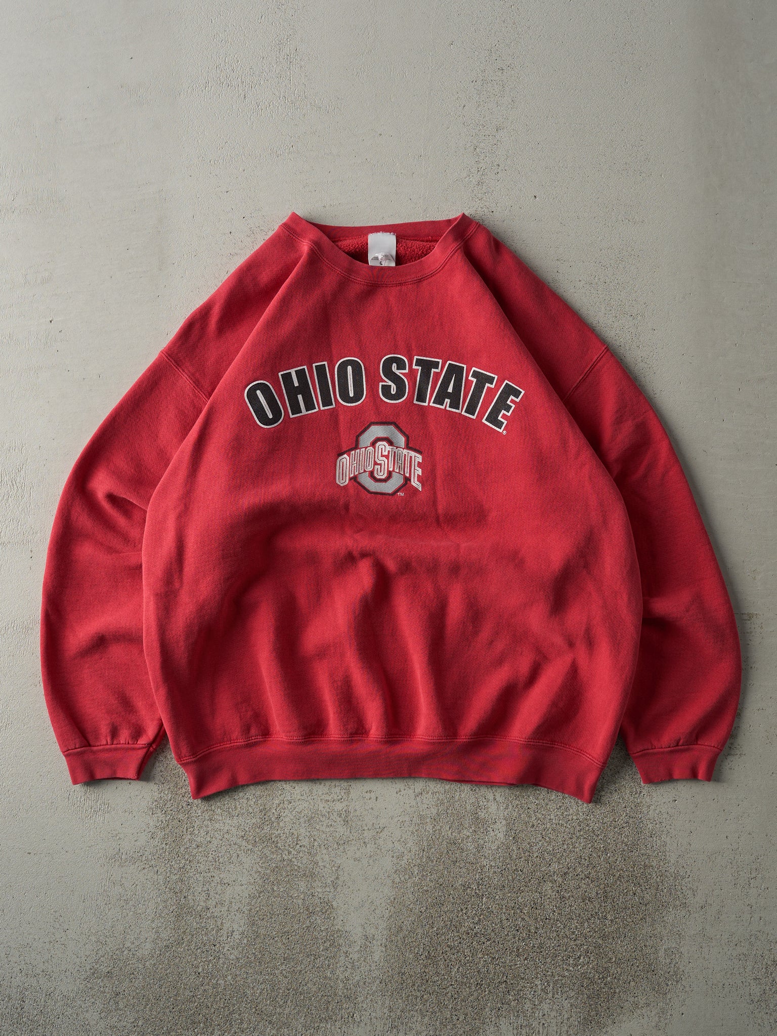 Vintage 90s Red Ohio State Buckeyes Crewneck (L)