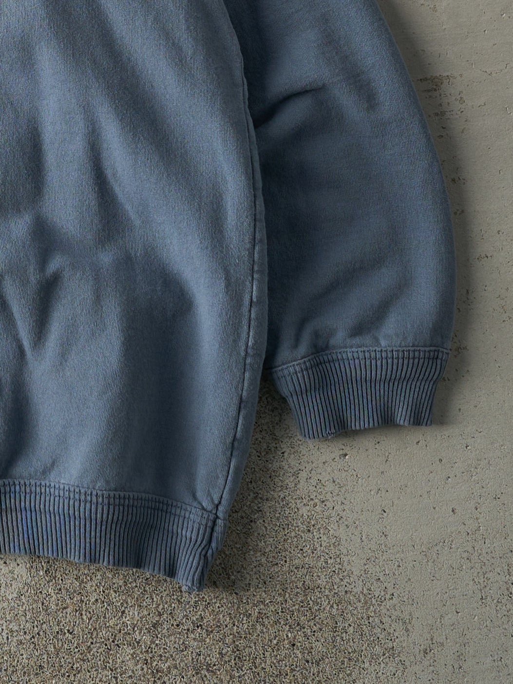 Vintage 90s Slate Blue Embroidered Cache Creek Clothing Co Crewneck (L)