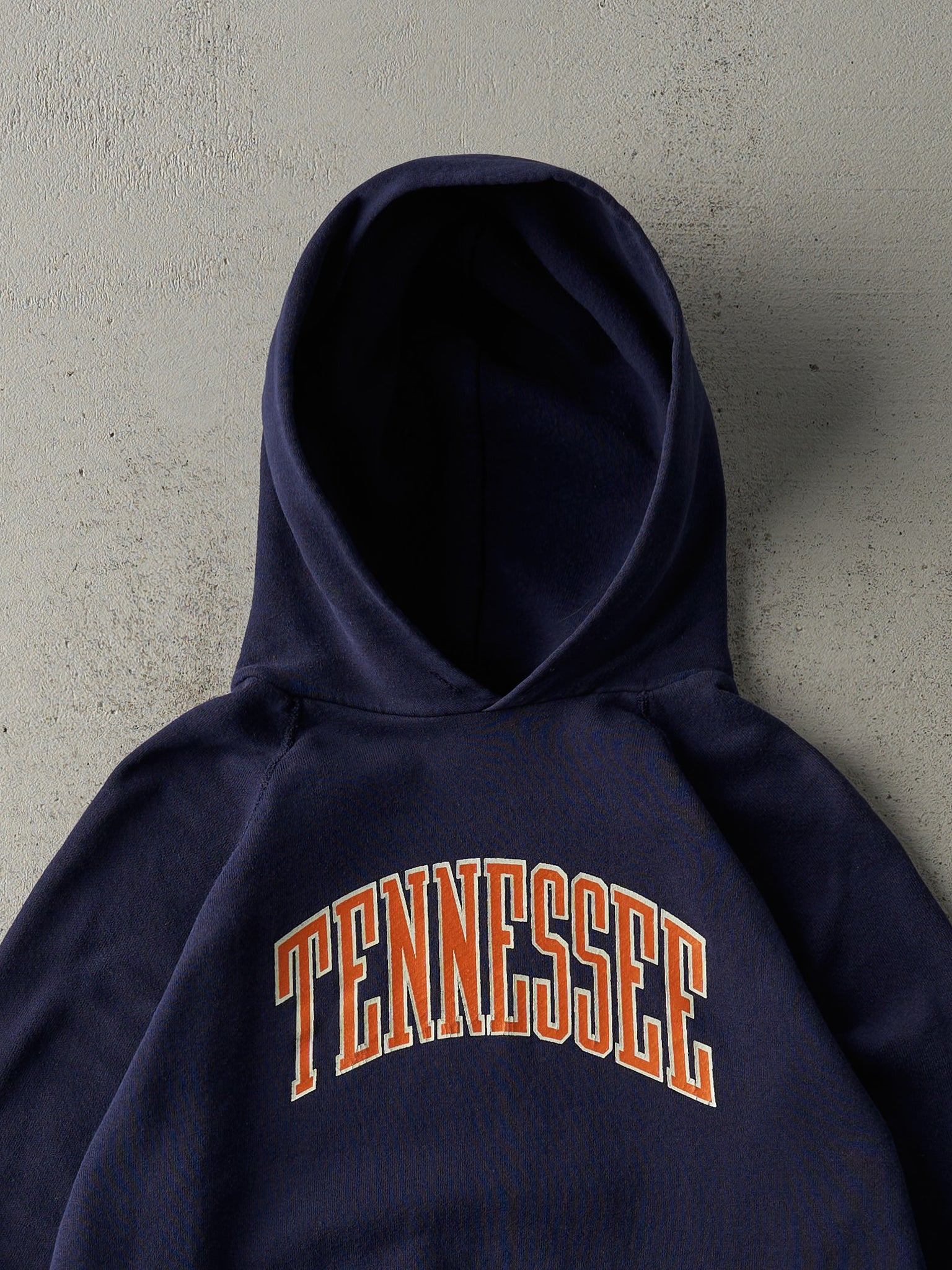 Vintage 80s Navy Blue University of Tennessee Hoodie (S)