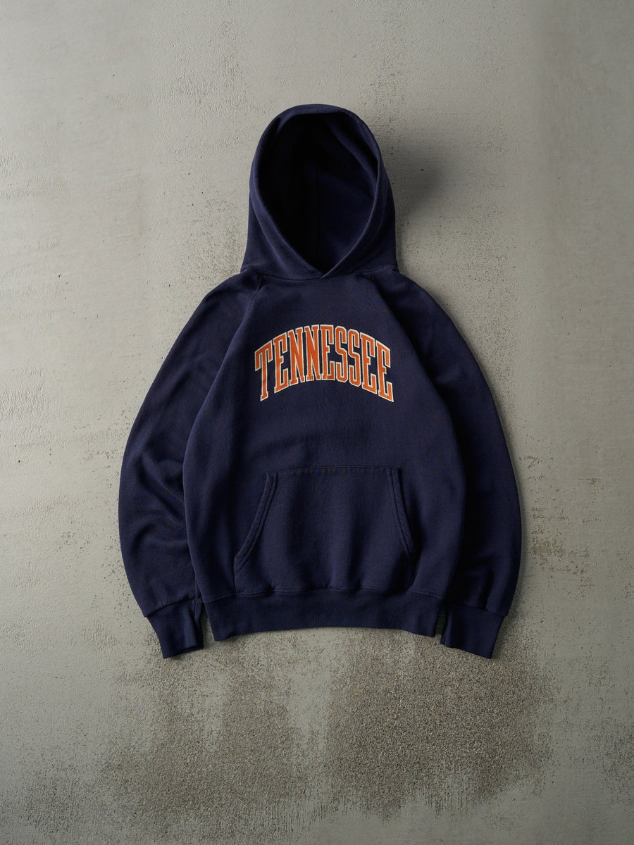Vintage 80s Navy Blue University of Tennessee Hoodie (S)