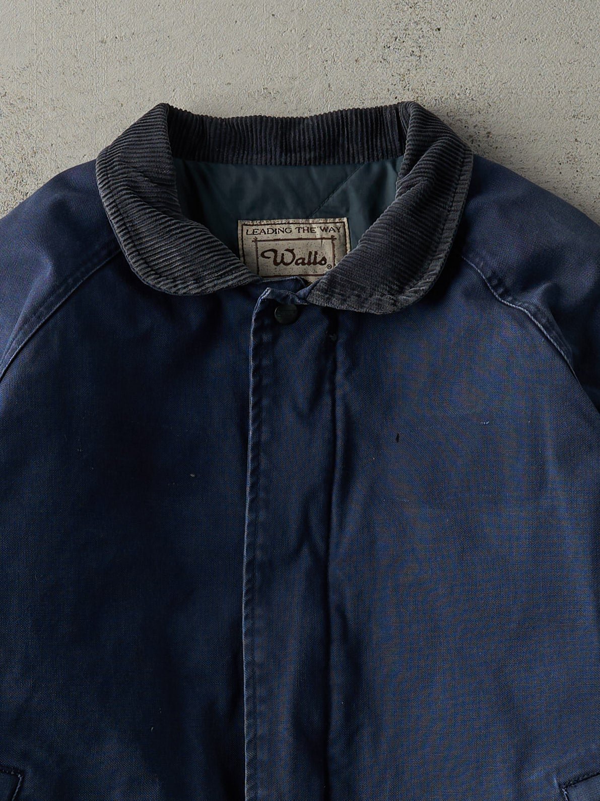 Vintage 90s Navy Blue Workwear Jacket (M)