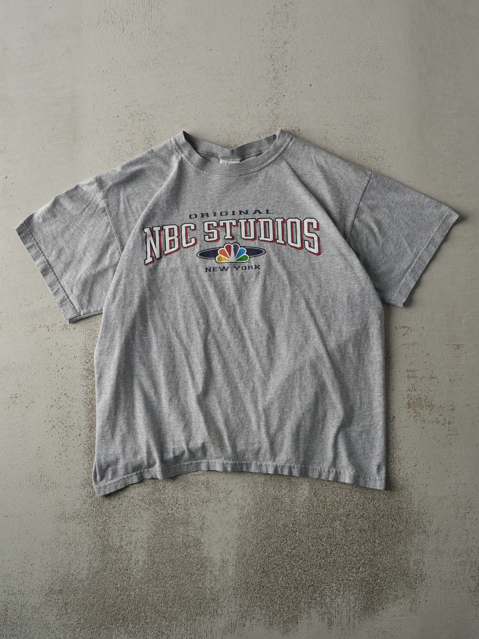 Vintage 90s Grey NBC Studios New York Tee (M/L)