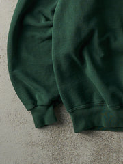 Vintage 90s Green Blank Crewneck (L)