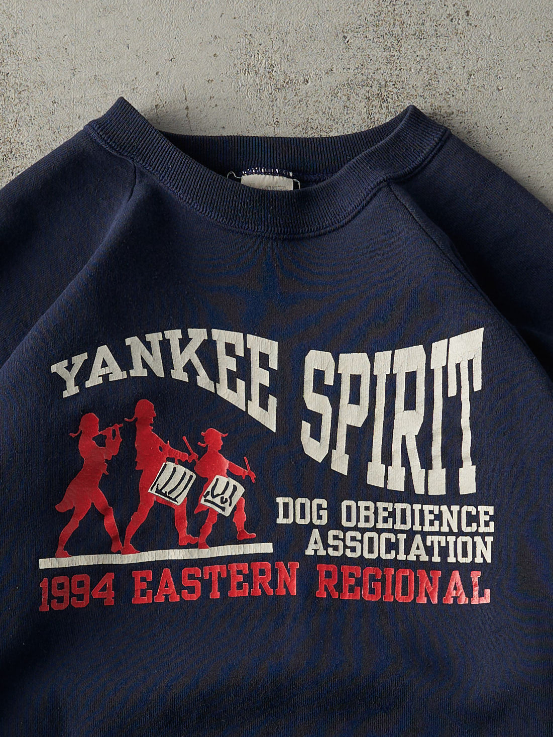 Vintage 94' Navy Blue Yankee Spirit Dog Obedience Association Crewneck (M)