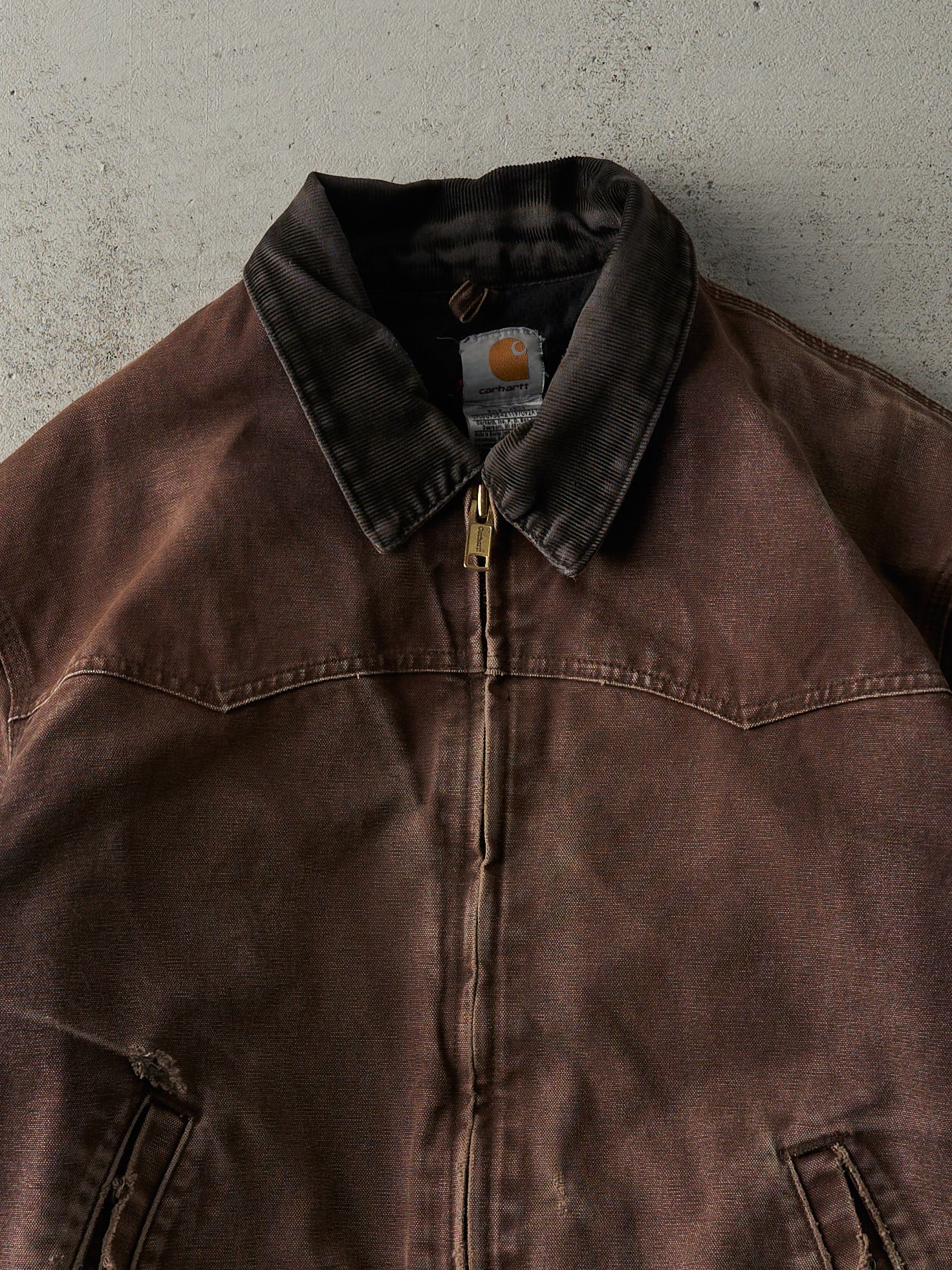 Vintage Y2K Brown Carhartt Santa Fe Jacket (L/XL) – Rebalance Vintage