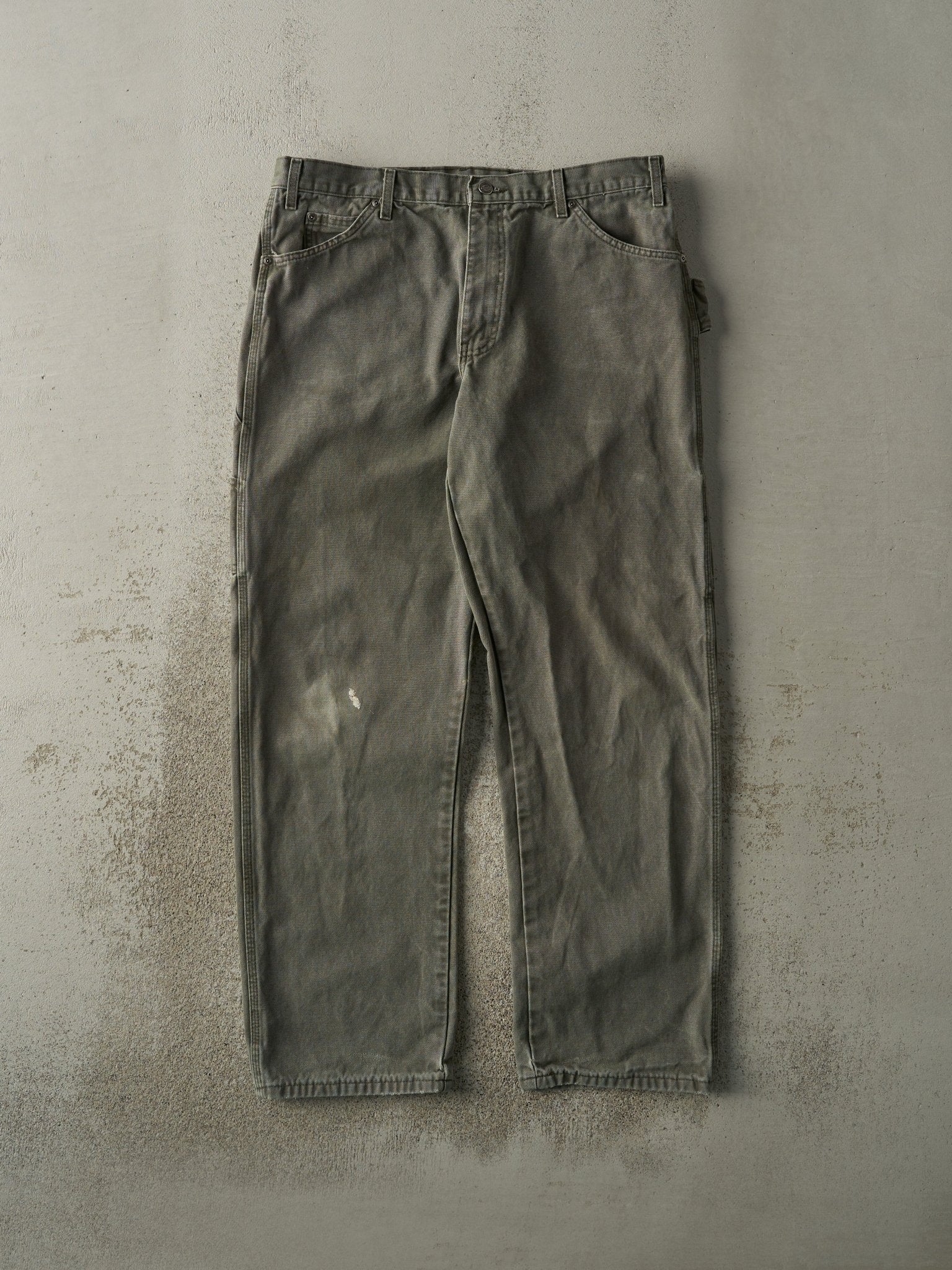 Vintage 90s Green Dickies Carpenter Pants (36x31)
