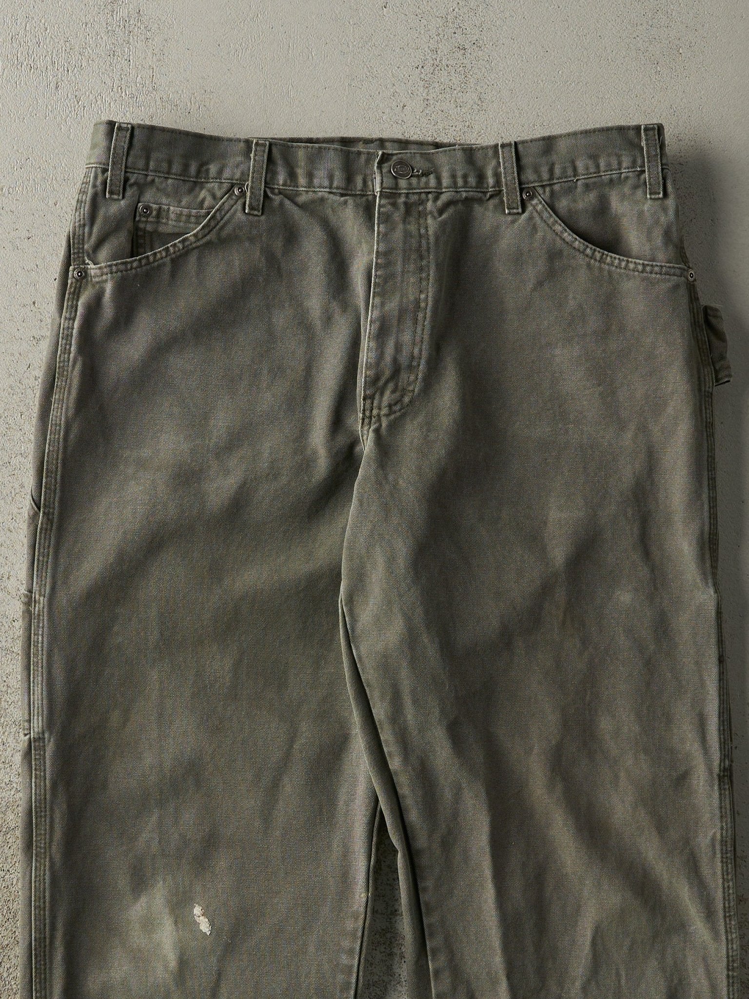 Vintage 90s Green Dickies Carpenter Pants (36x31)