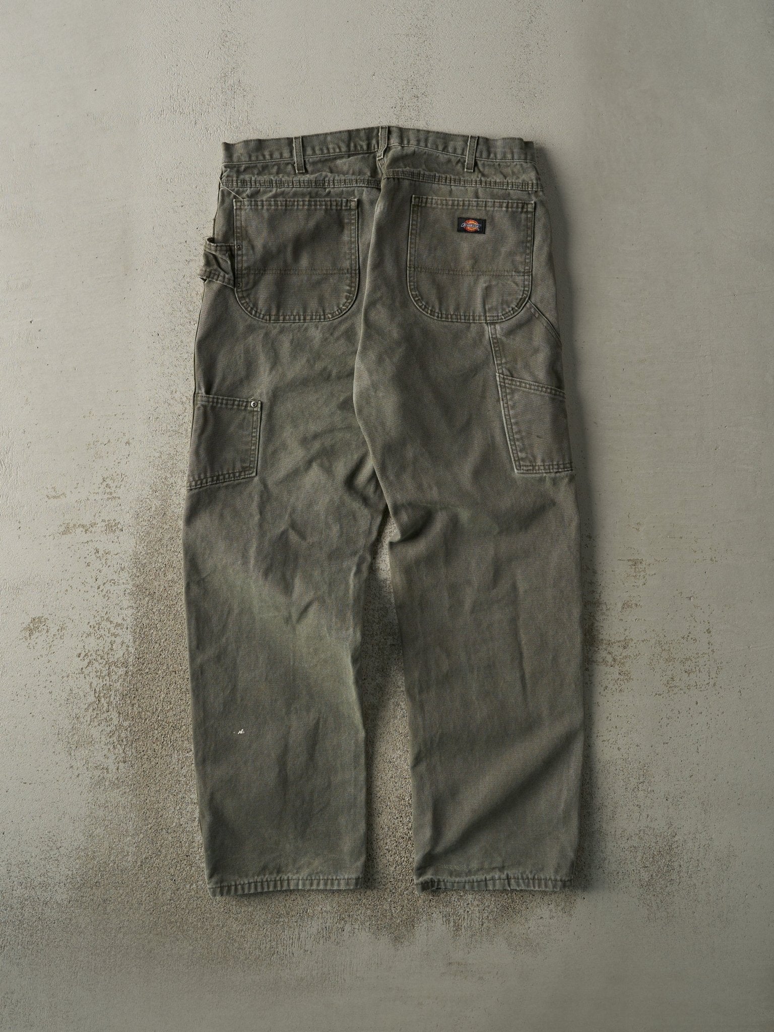 Vintage 90s Green Dickies Carpenter Pants (36x31)
