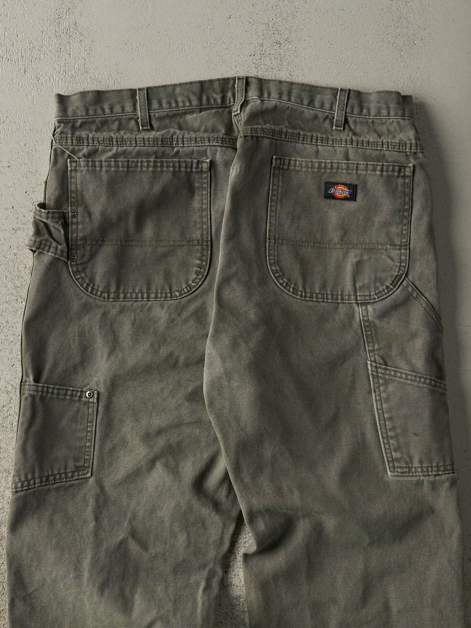 Vintage 90s Green Dickies Carpenter Pants (36x31)
