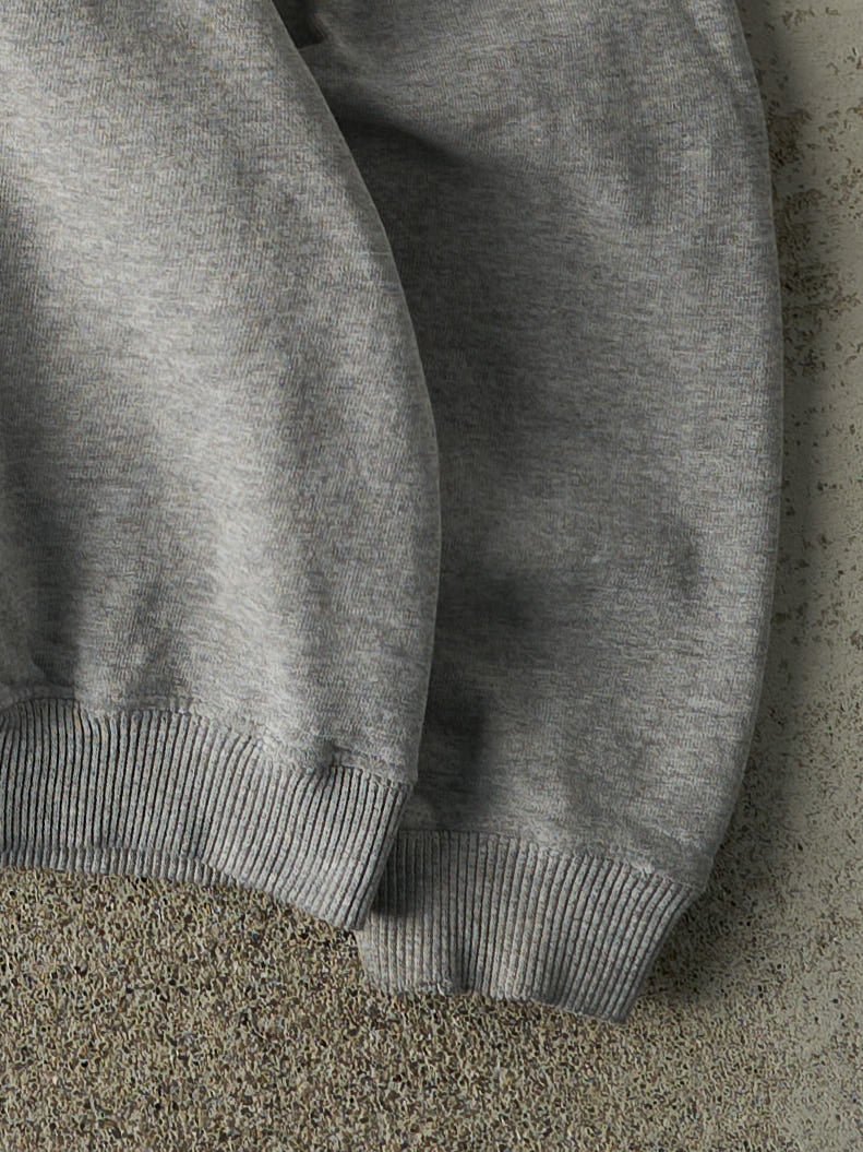 Vintage 90s Grey Nike Embroidered Crewneck (L)