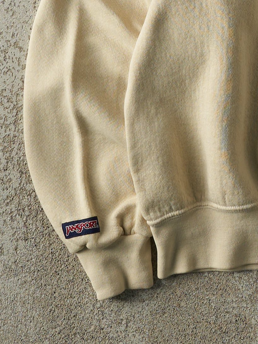 Vintage 90s Yellow Minnesota State University Mom Embroidered Crewneck (M)