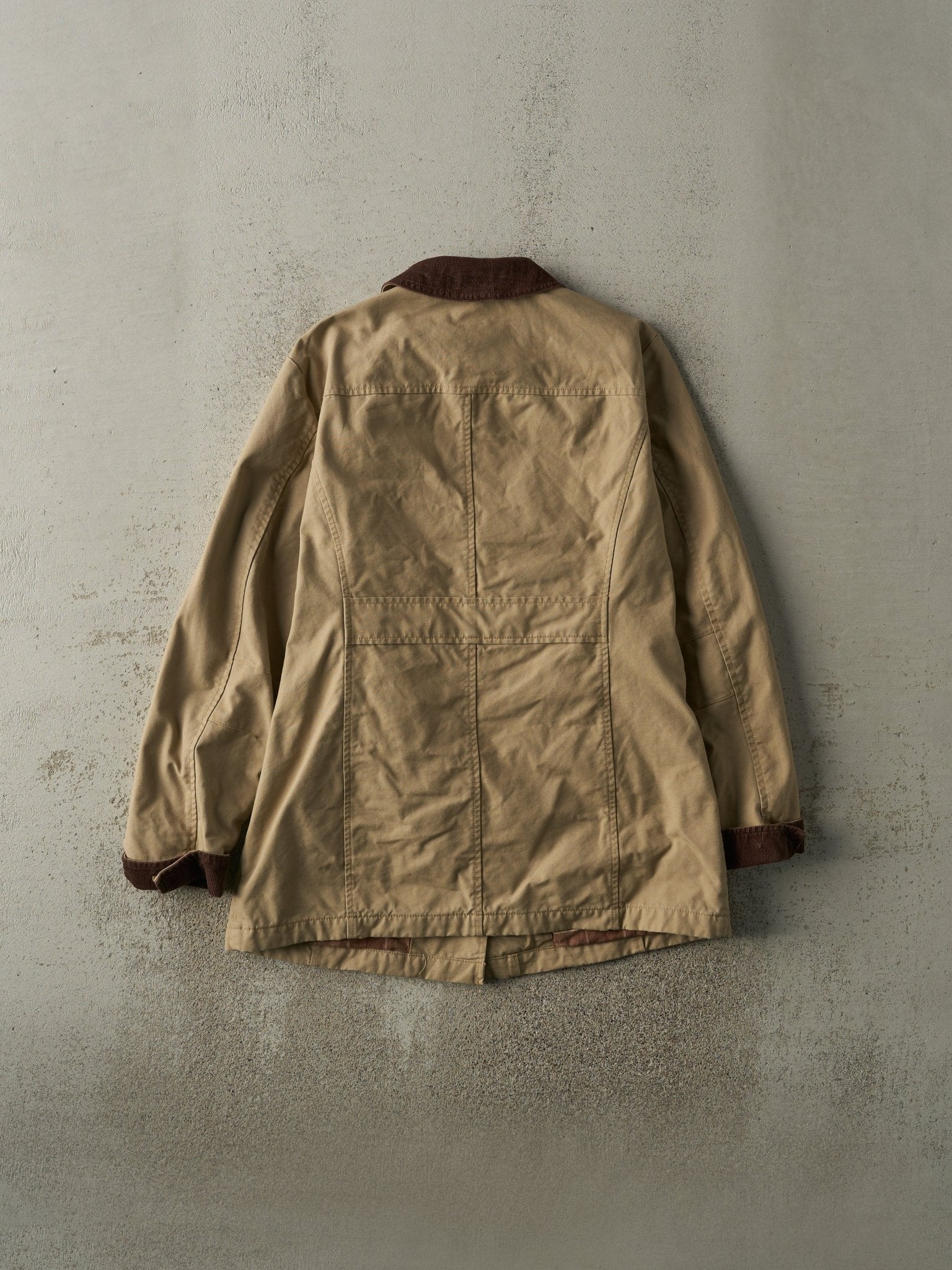 Vintage 90s Beige LL Bean Barn Jacket (XS)