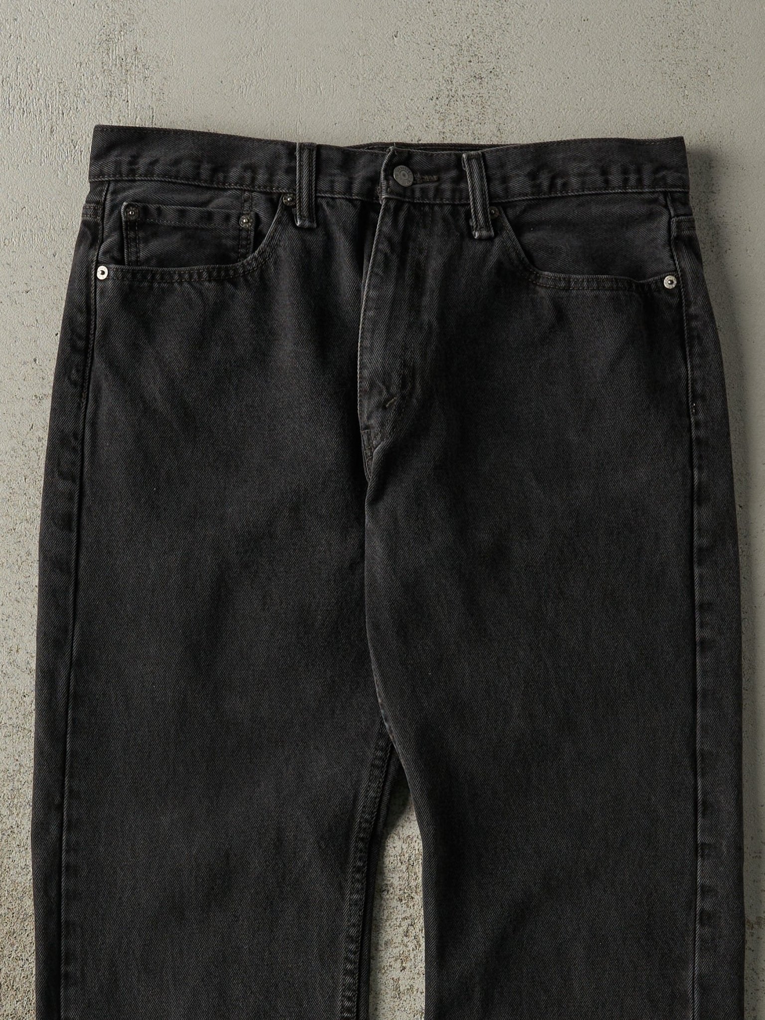 Vintage Y2K Black Levi's 505 Denim Pants (35.5x30)
