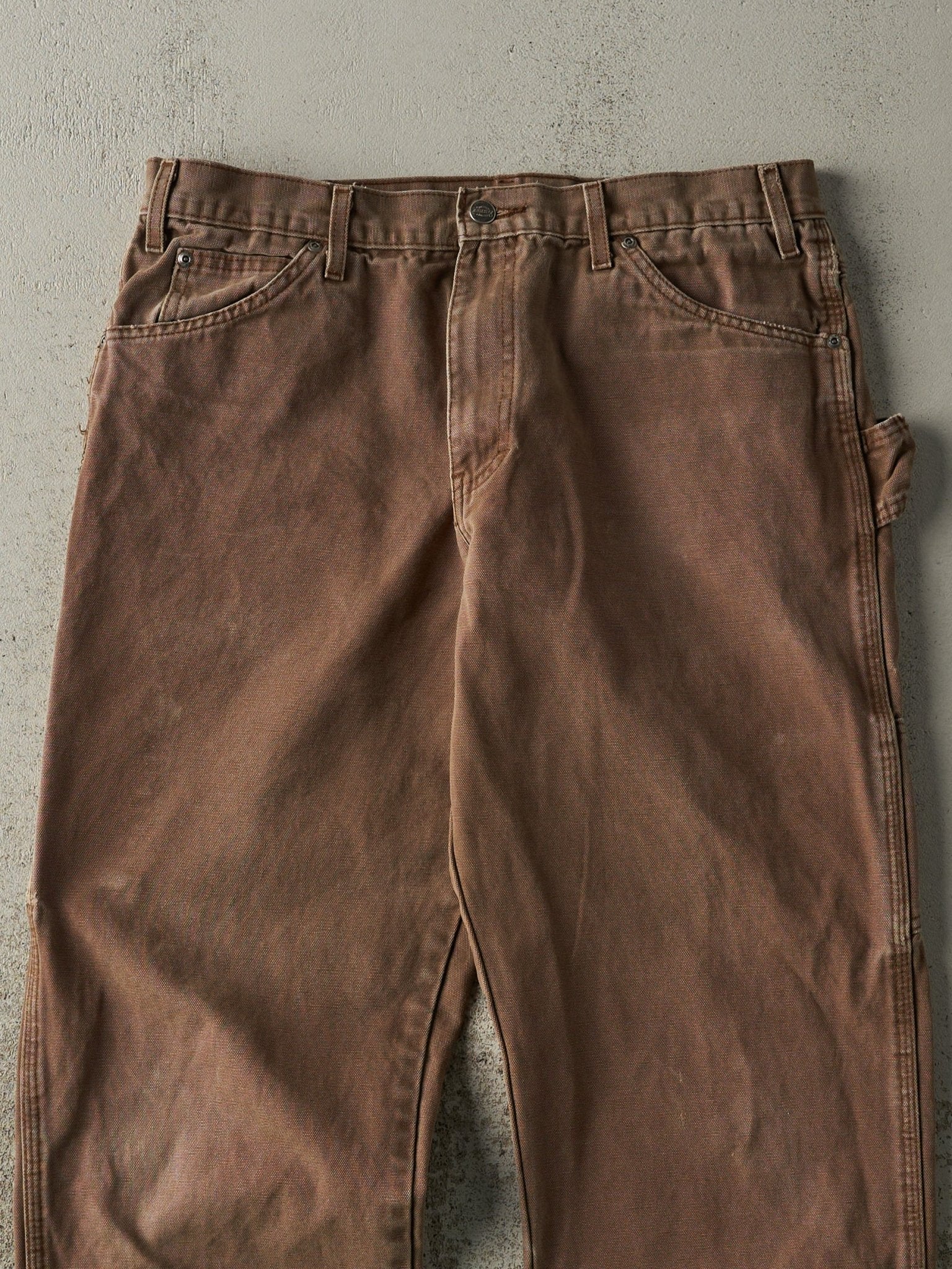 Vintage 90s Brown Dickies Carpenter Pants (33.5x31)
