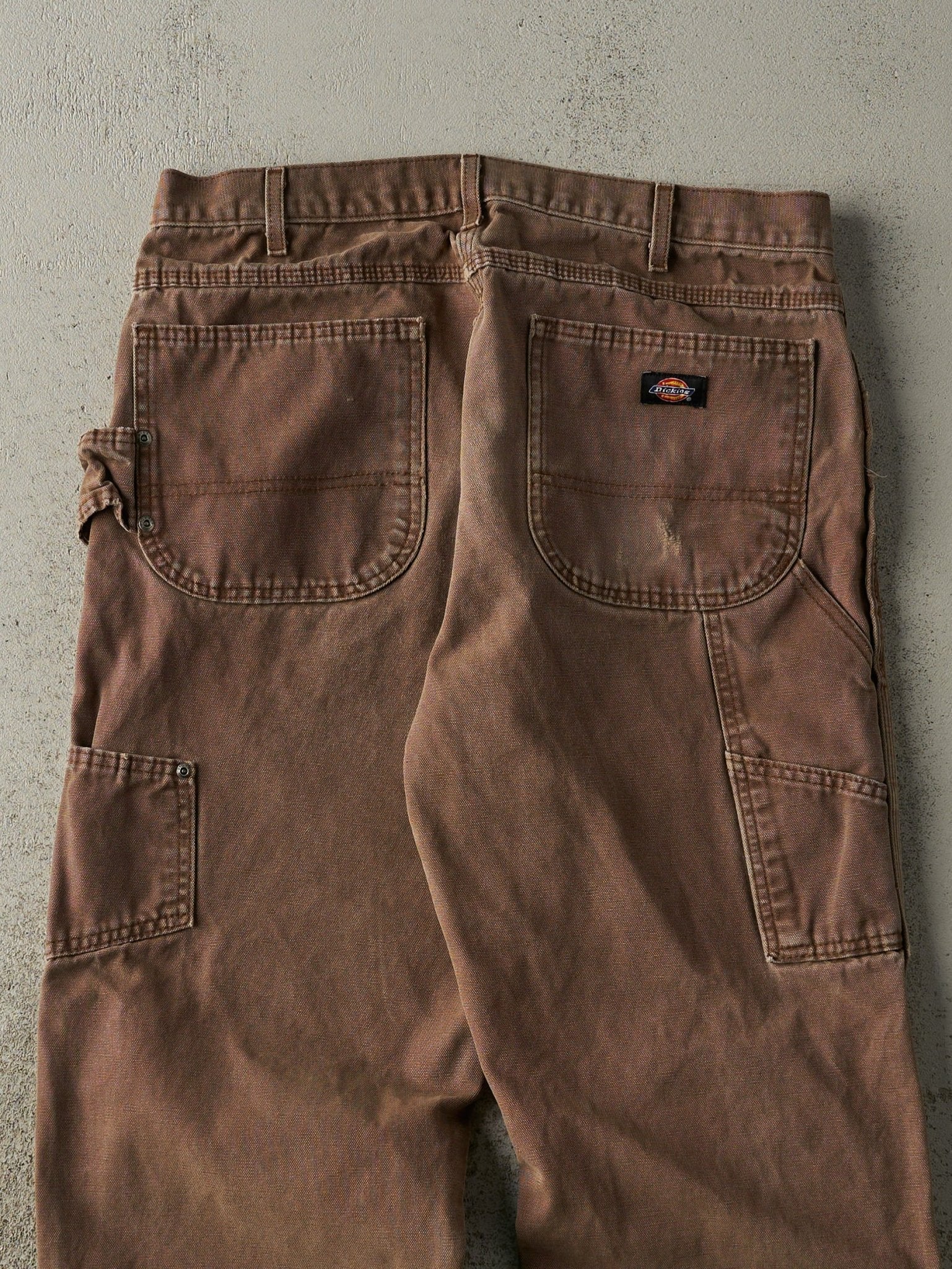 Vintage 90s Brown Dickies Carpenter Pants (33.5x31)