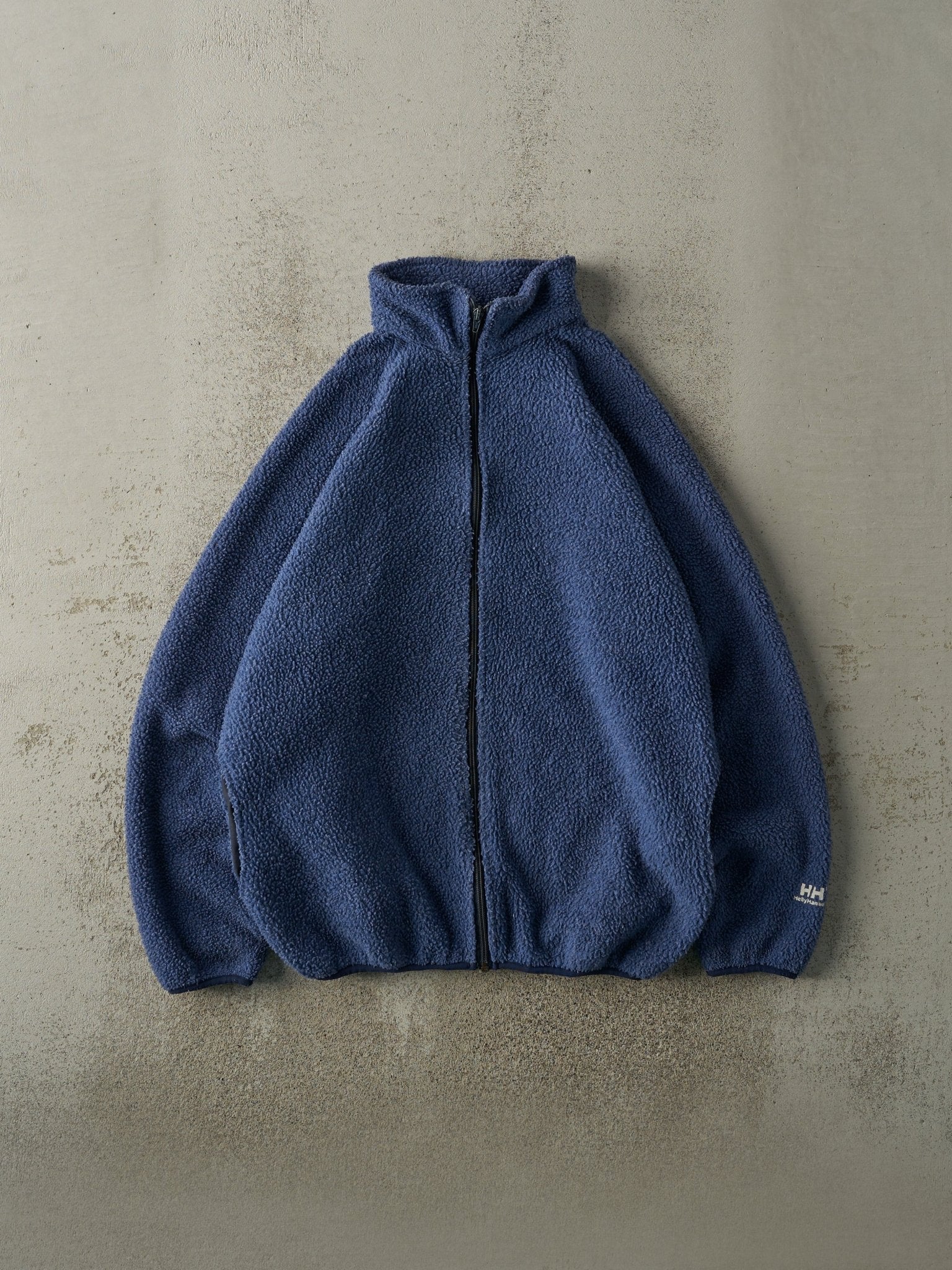 Vintage 90s Blue Helly Hansen Sherpa Jacket (L)