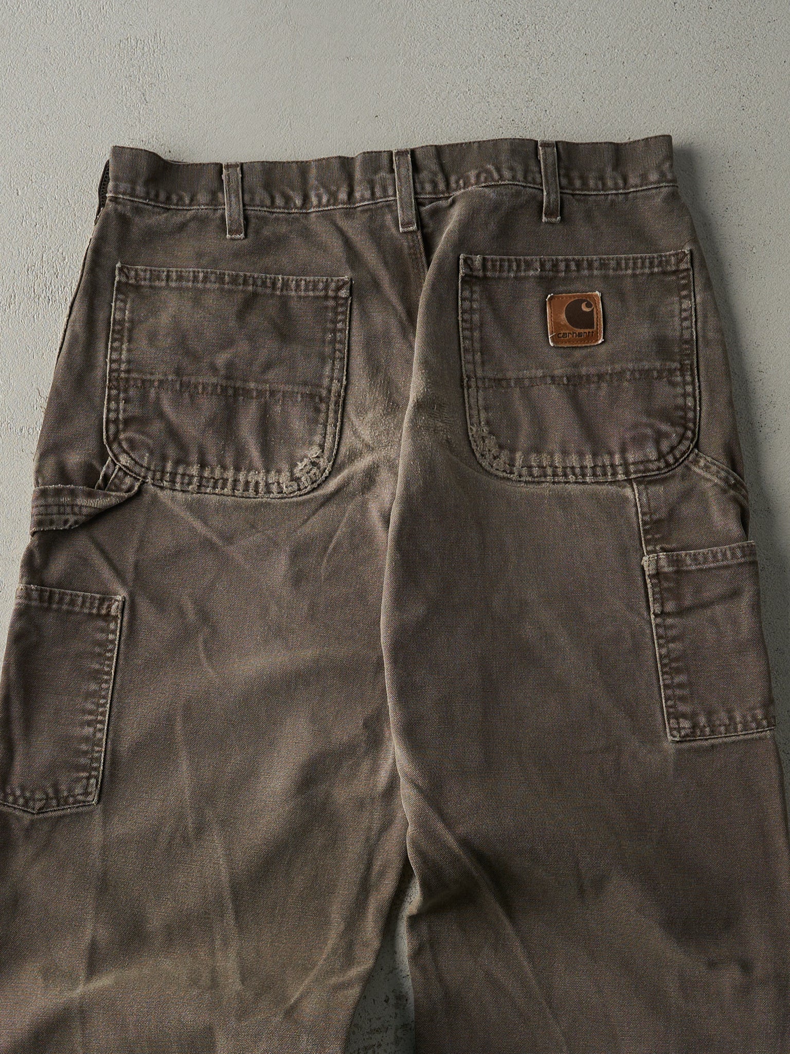 Vintage Y2K Brown Carhartt Carpenter Pants (33x30.5)