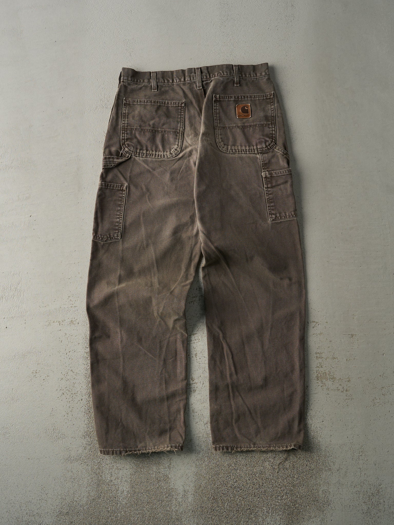 Vintage Y2K Brown Carhartt Carpenter Pants (33x30.5)