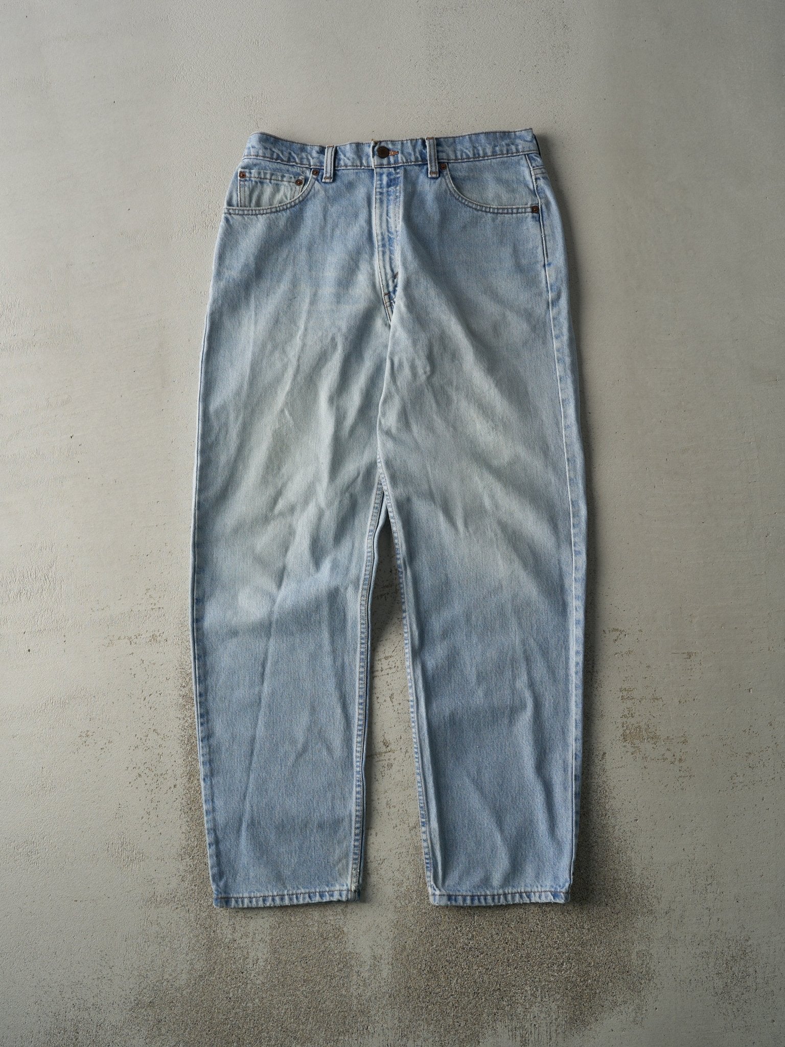 Vintage 90s Light Wash Levi's 555 Jeans (34x32.5)