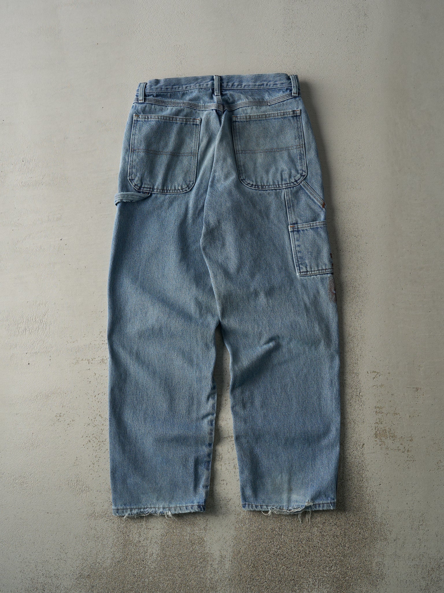 Vintage Y2K Light Wash Rustler Carpenter Jeans (32x31.5)