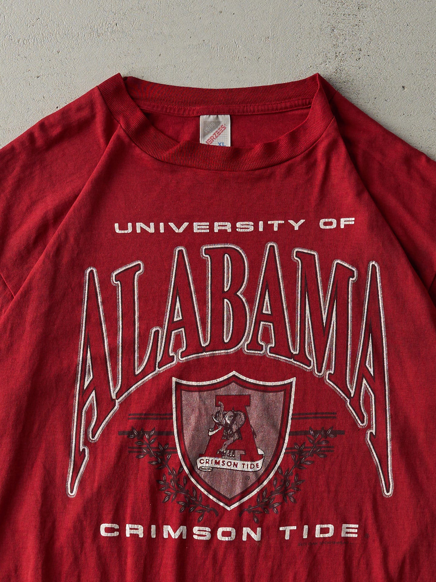 Vintage 90s Red University of Alabama Crimson Tide Tee (L/XL)