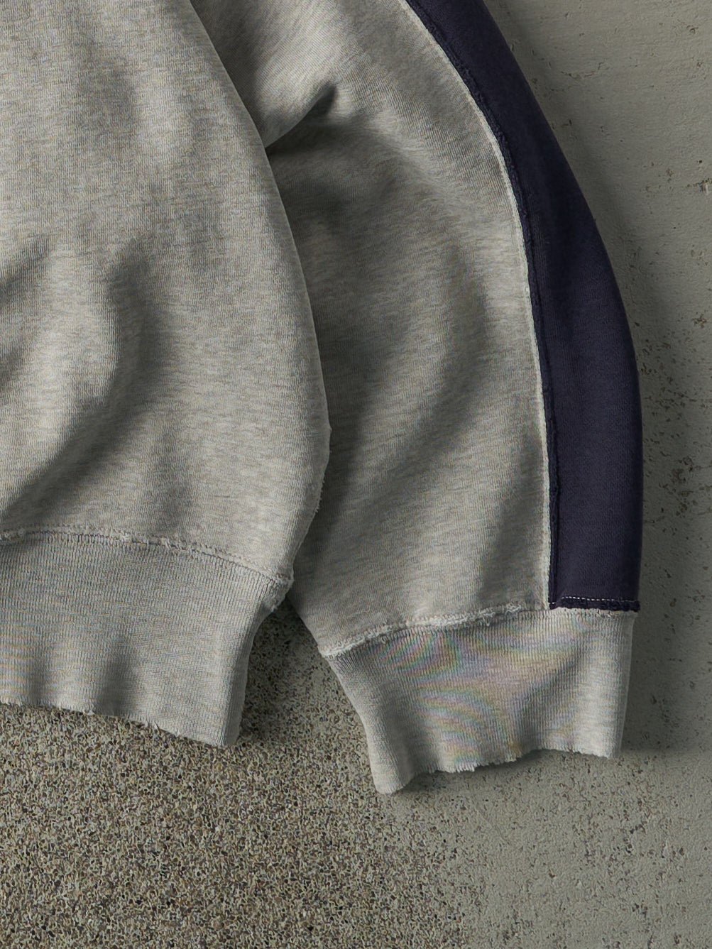 Vintage 90s Grey & Navy Polo Sport by Ralph Lauren Boxy Crewneck (M)