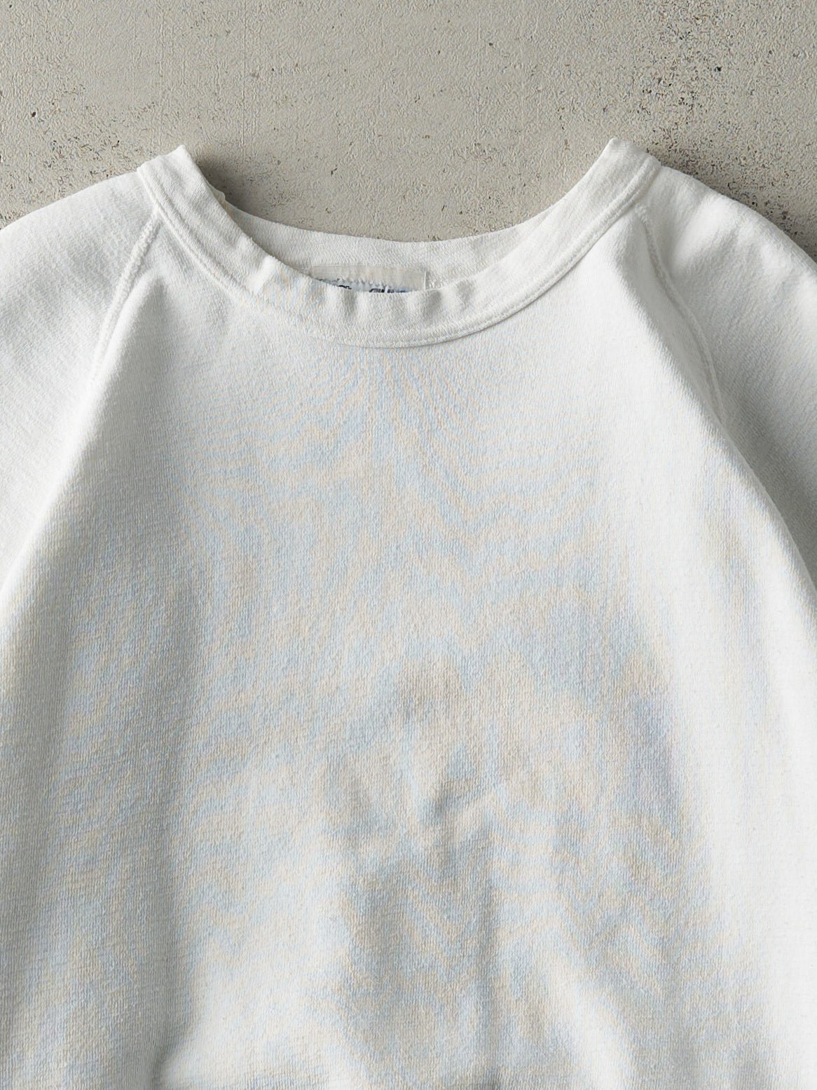 Vintage 80s White Blank Crewneck (M)