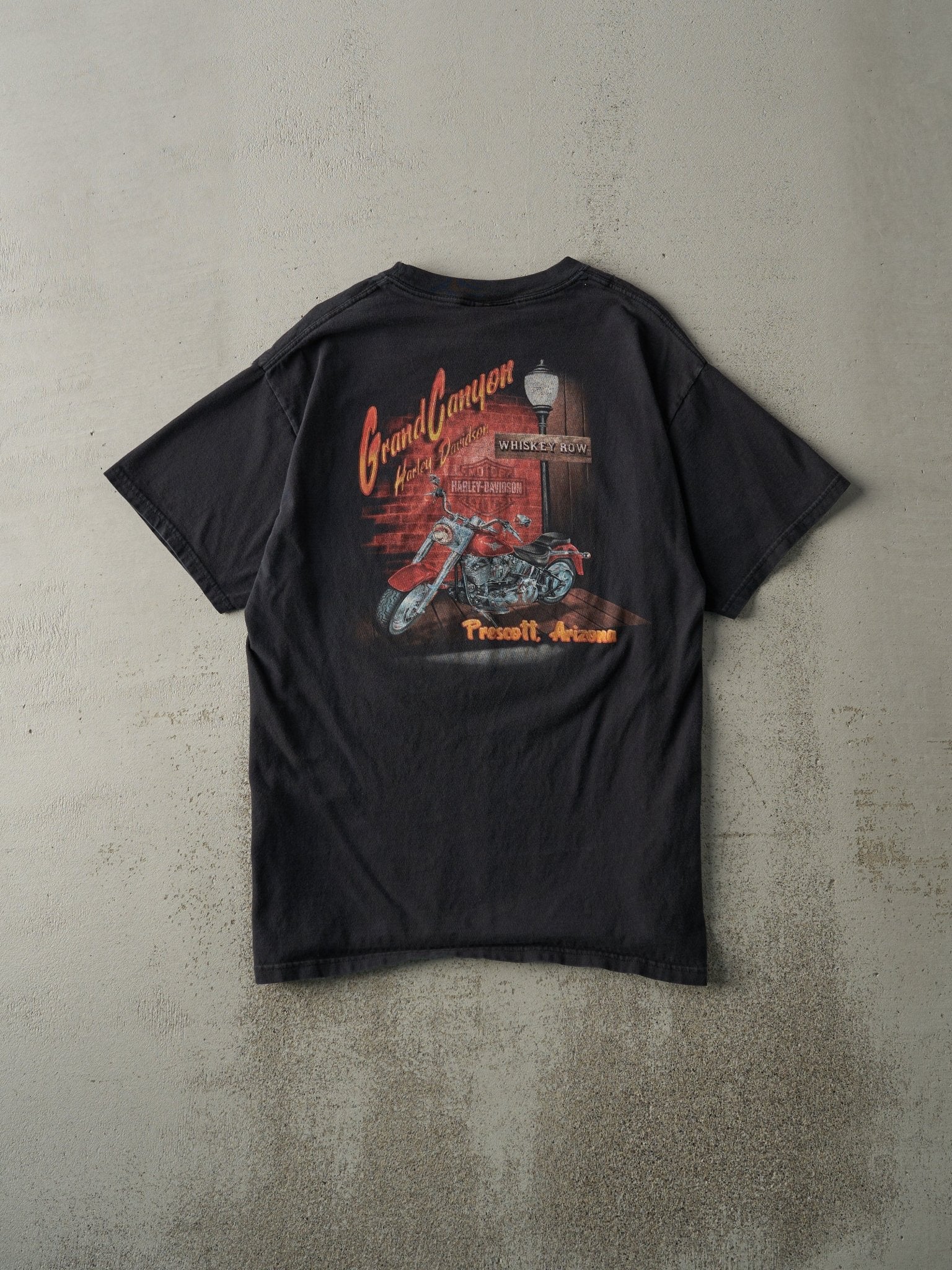 Vintage 05' Black Prescott Arizona Harley Davidson Tee (S/M)