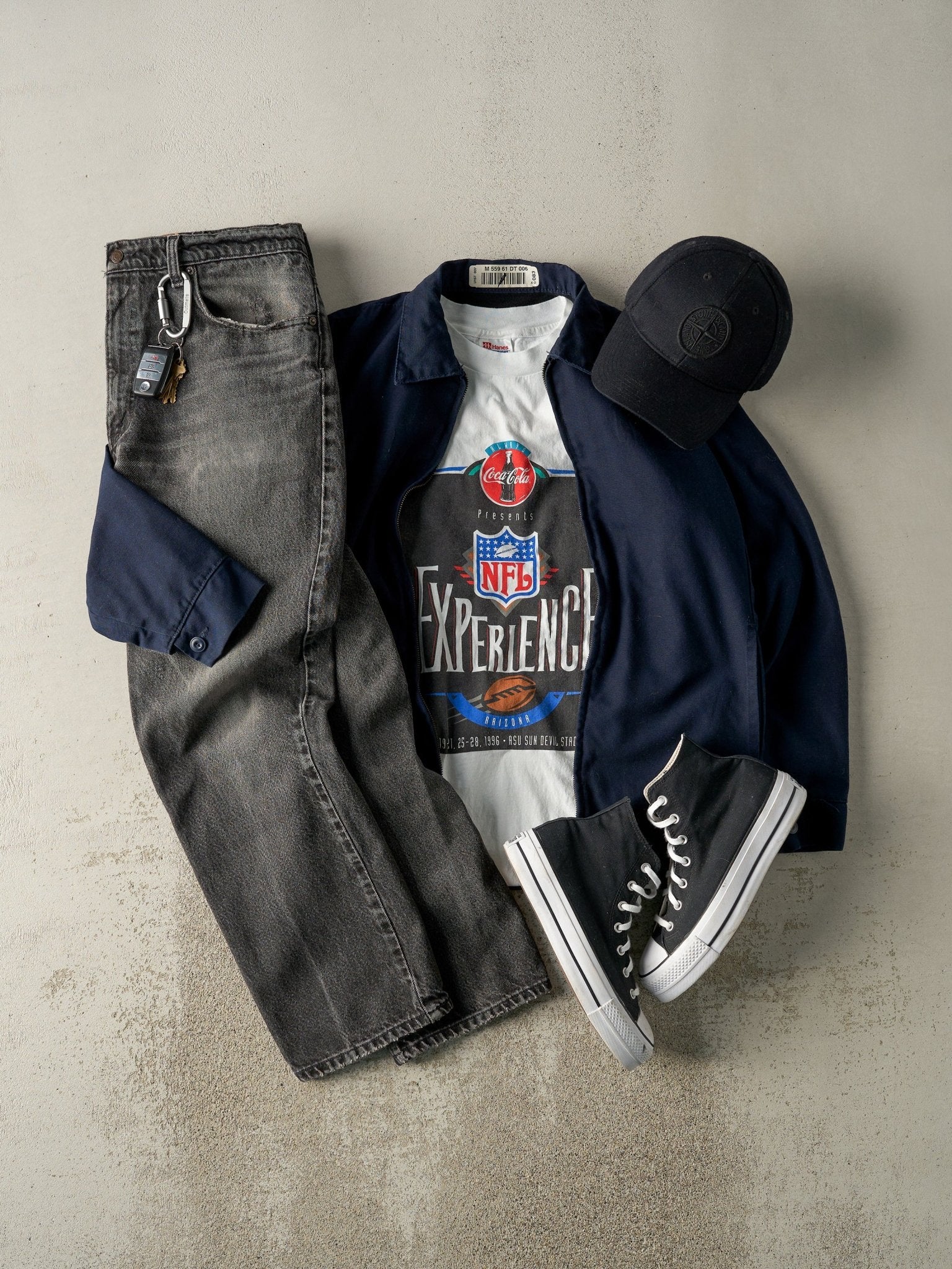 Vintage 90s Faded Black Levi's 516 Slim Fit Denim Pants (36x29)