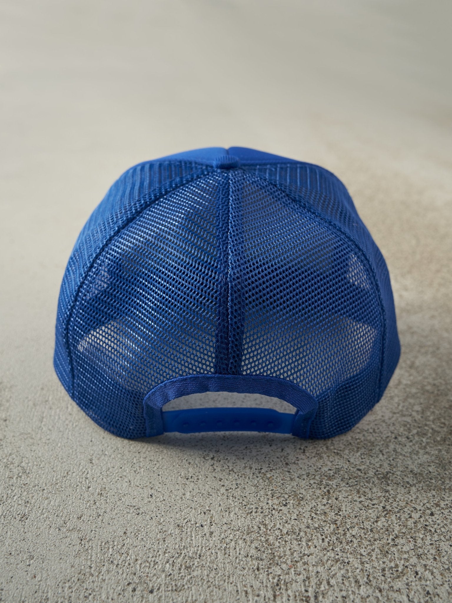 Vintage 90s Blue Altronic Inc Foam Trucker Hat