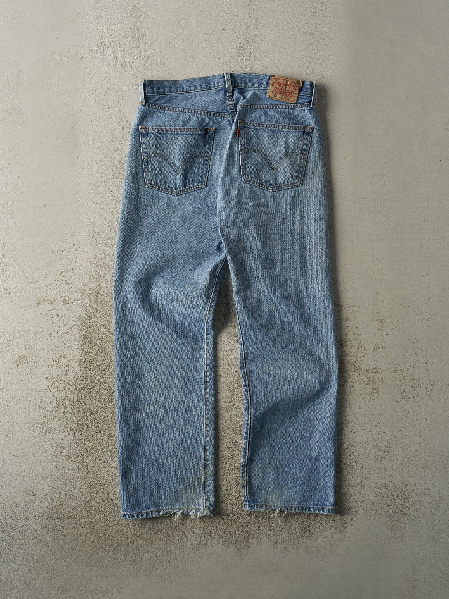 Vintage 90s Light Wash Levi's 501 Jeans (32x30)