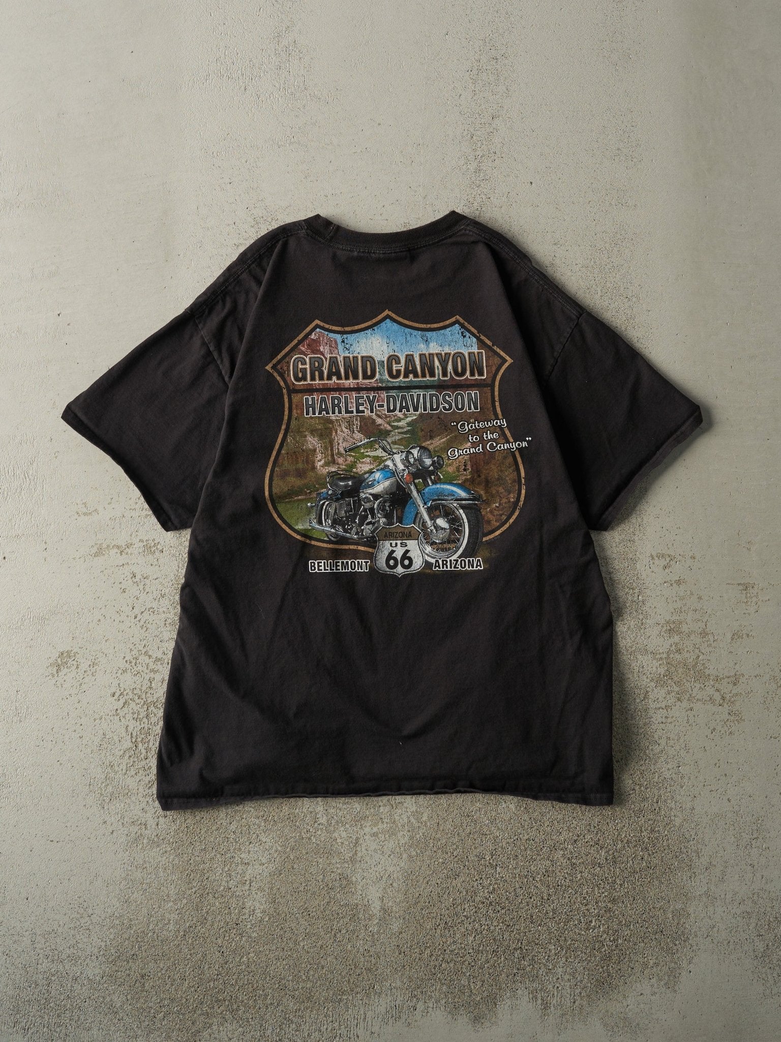 18' Black Bellemont AZ Harley Davidson Tee (M)