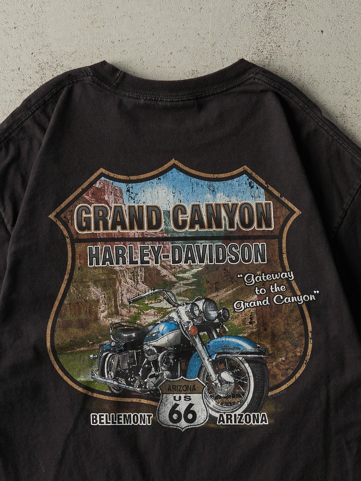 18' Black Bellemont AZ Harley Davidson Tee (M)