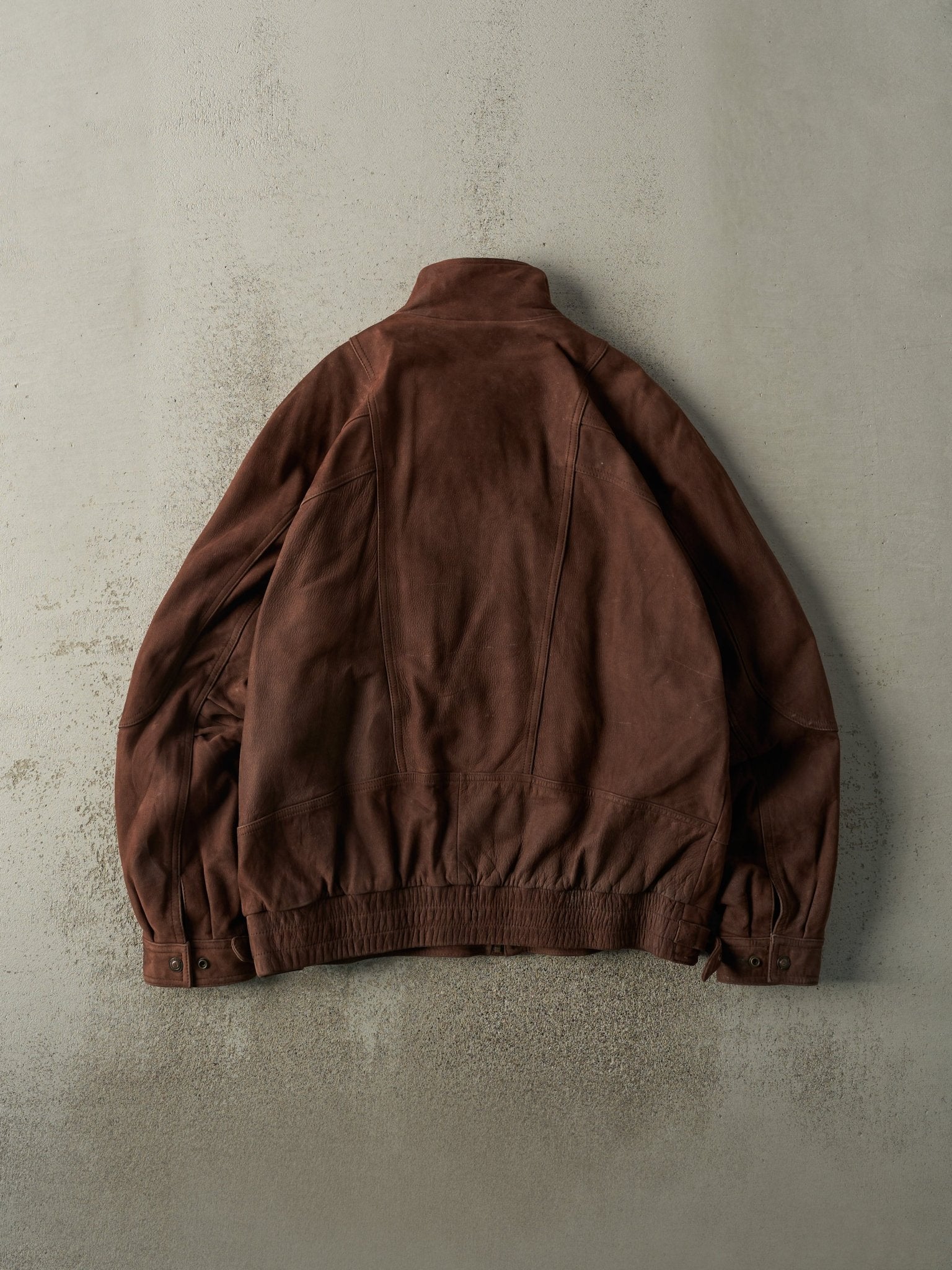 Vintage 90s Brown Wilsons Suede Leather Jacket (L)