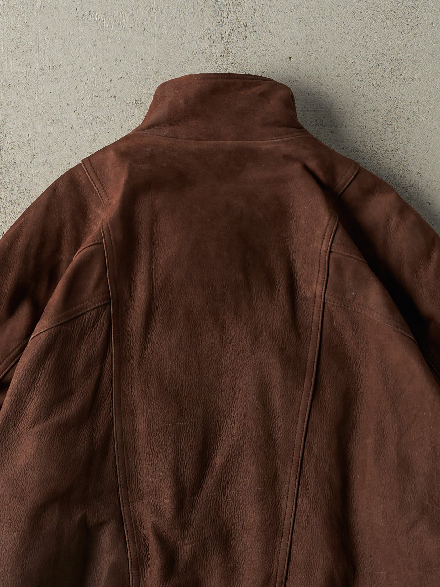 Vintage 90s Brown Wilsons Suede Leather Jacket (L)