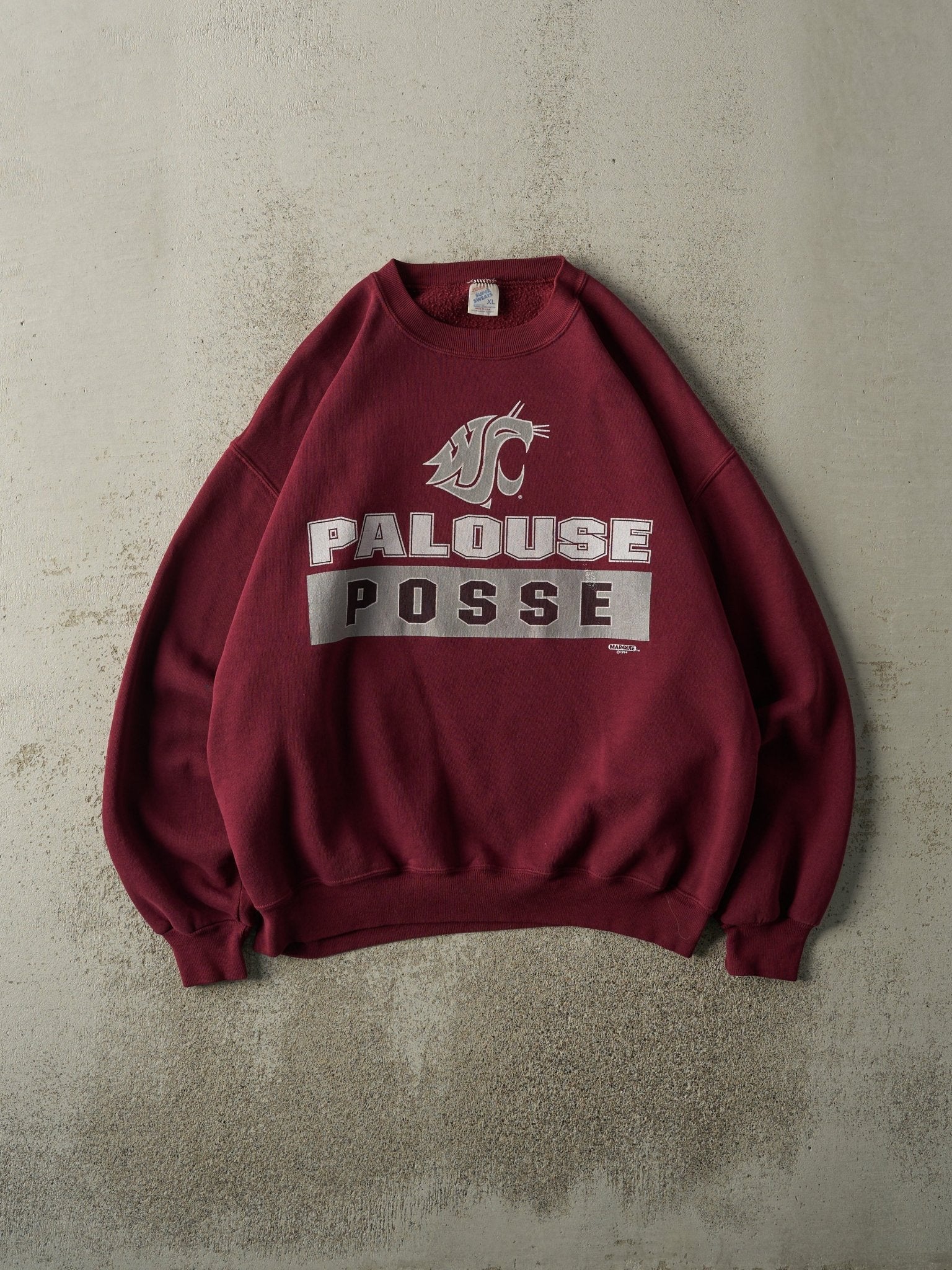Vintage 94' Burgundy Palouse Posse Crewneck (L)