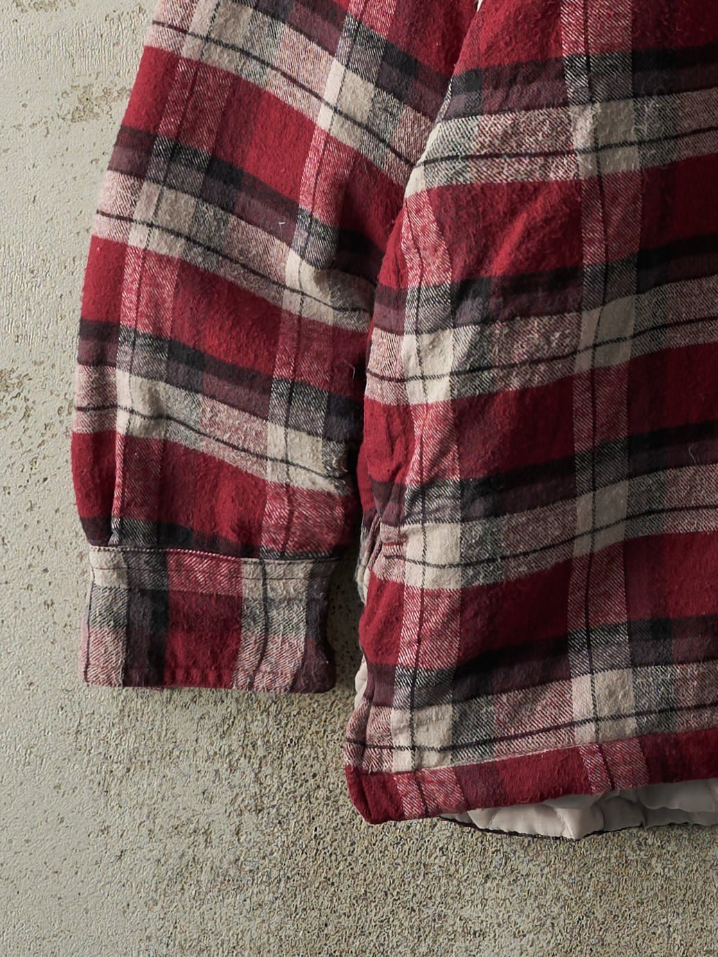 Vintage Y2K Red Flannel Dickies Quilt Lined Jacket (M/L)