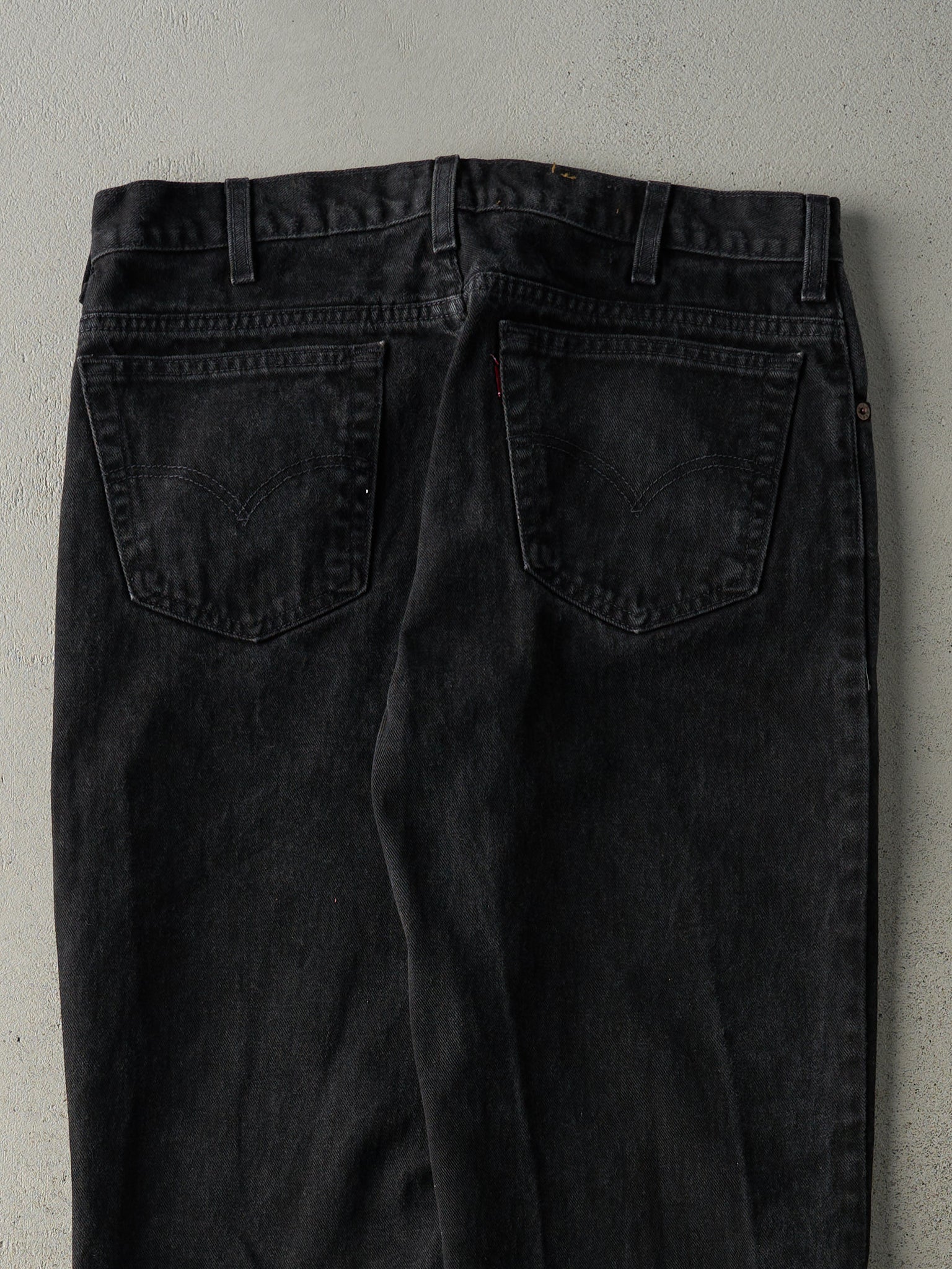 Vintage 90s Black Levi's Red Tab Denim Pants (35x31)