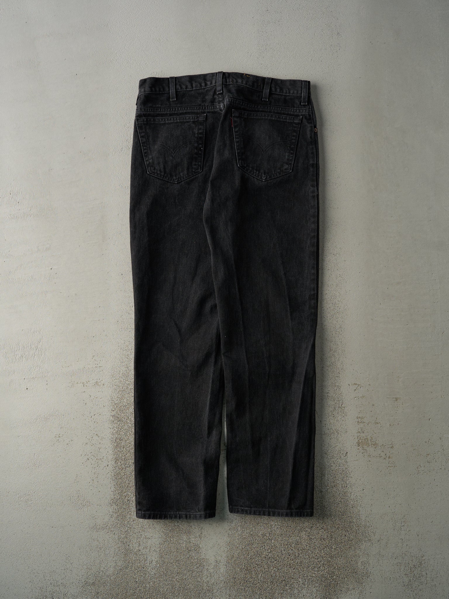 Vintage 90s Black Levi's Red Tab Denim Pants (35x31)