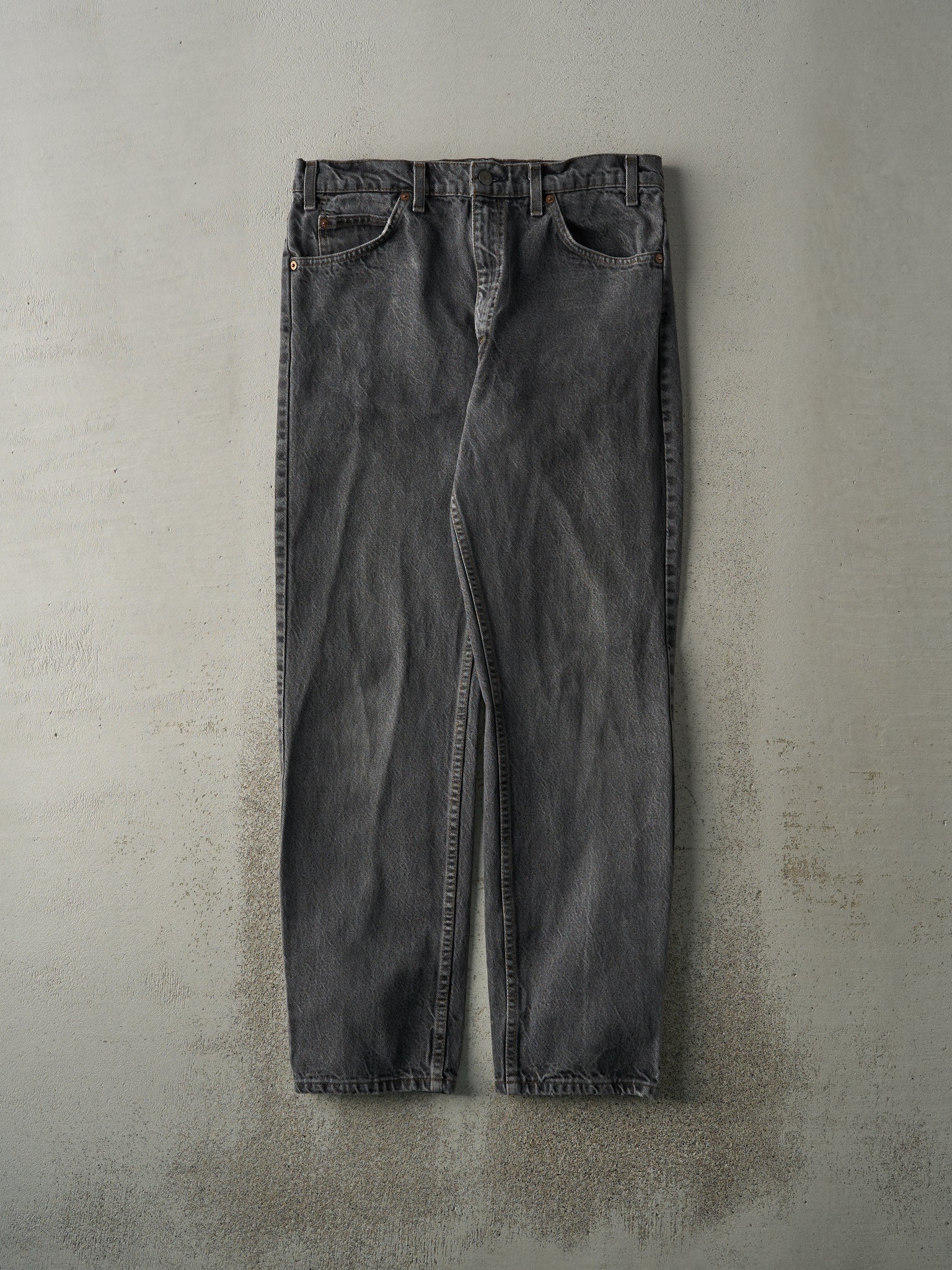 Vintage 90s Grey Levi's Orange Tab Denim Pants (33x31)