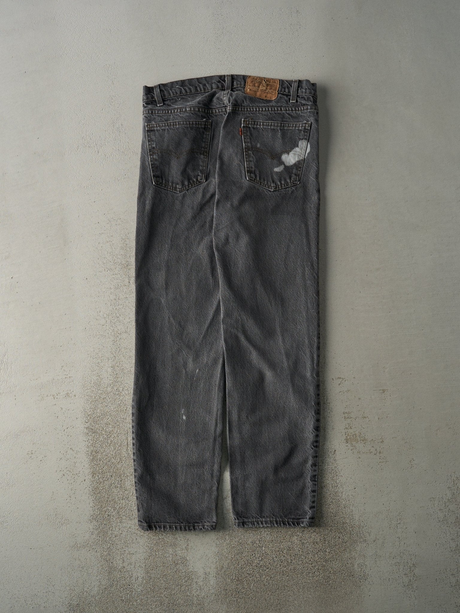 Vintage 90s Grey Levi's Orange Tab Denim Pants (33x31)