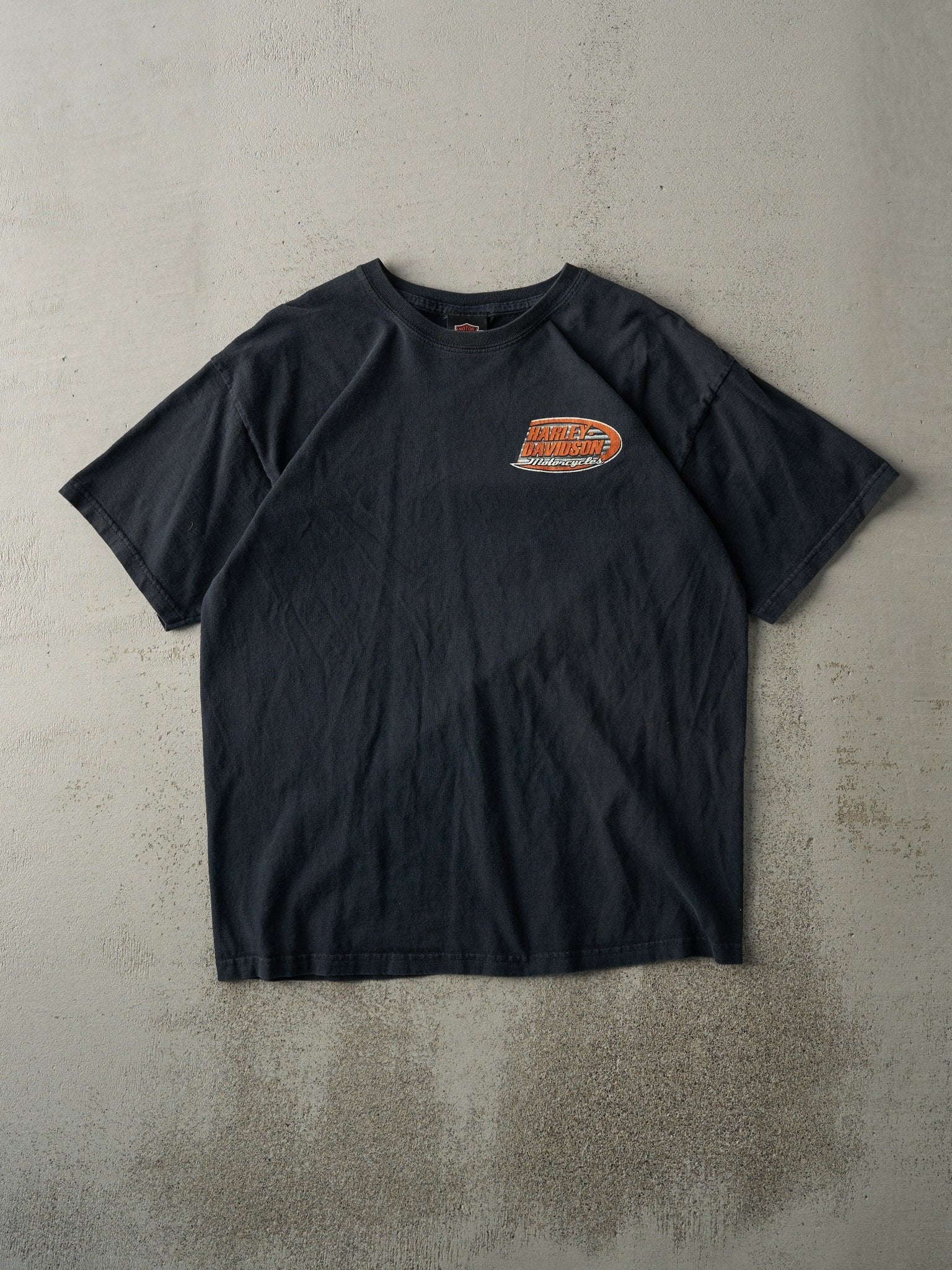 Vintage 08' Black Quebec Canada Harley Davidson Tee (M)