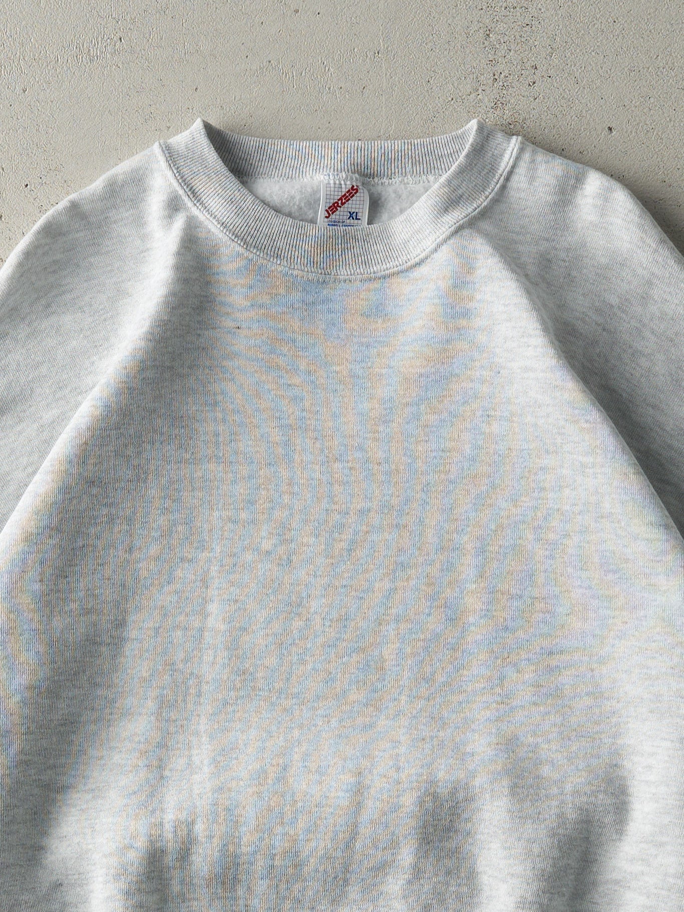 Vintage 90s Heather Grey Blank Crewneck (L)