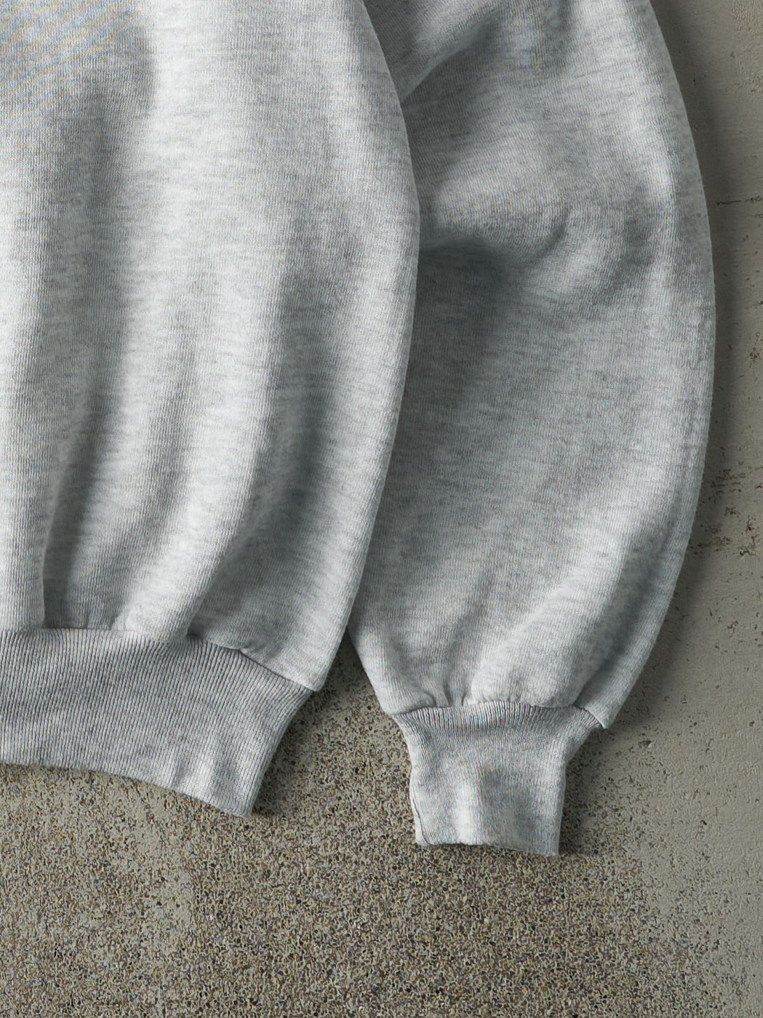 Vintage 90s Heather Grey Blank Crewneck (L)