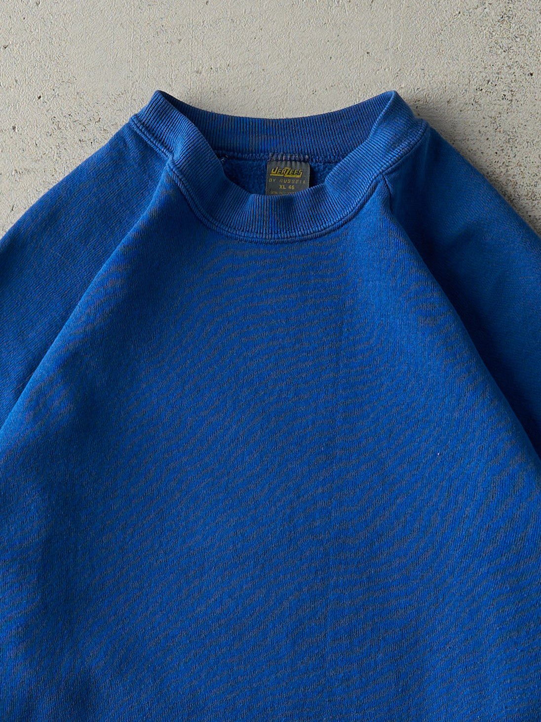 Vintage 80s Blue Blank Crewneck (M)