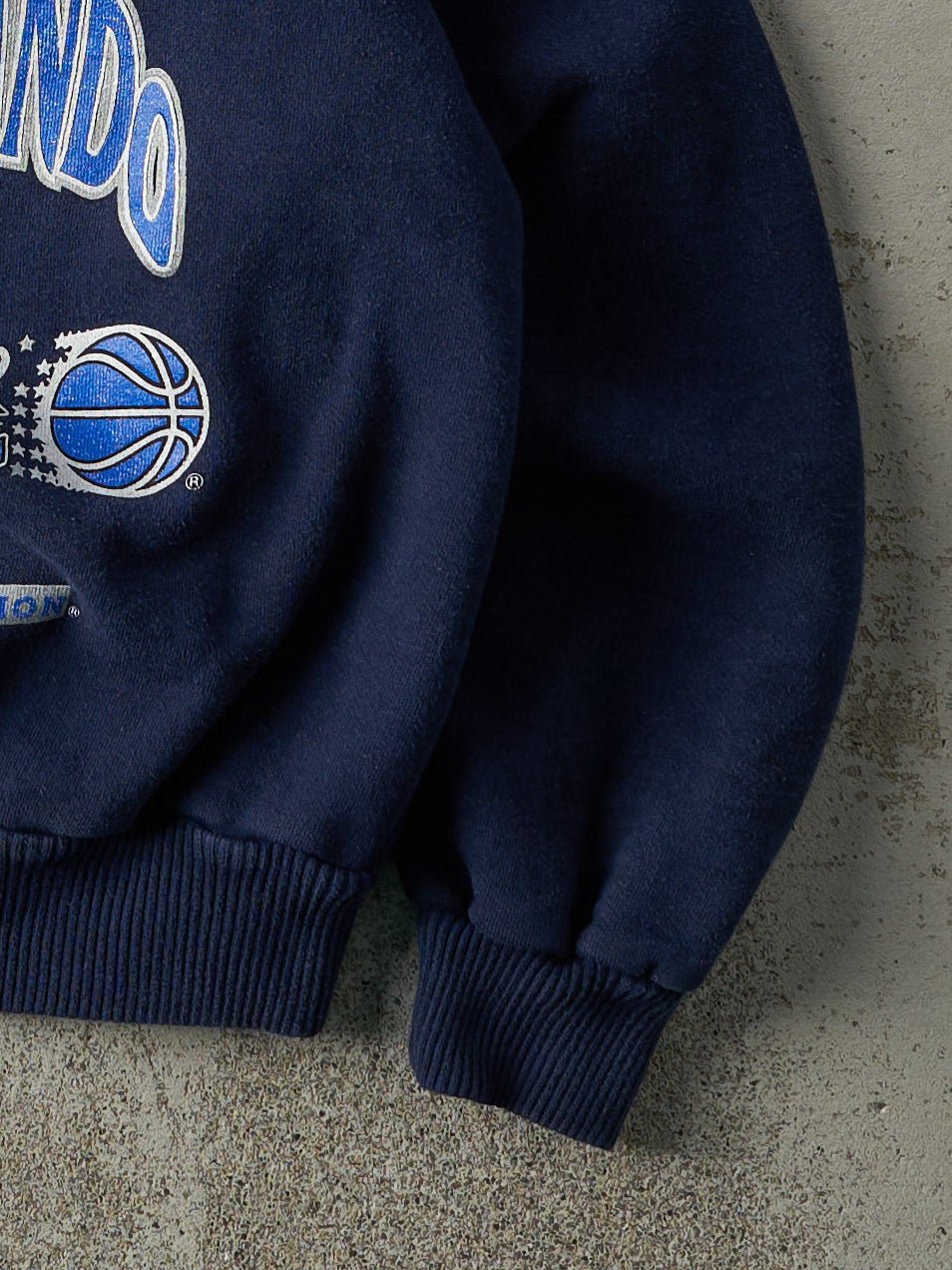 Vintage 95' Navy Orlando Magic NBA Boxy Crewneck (M)