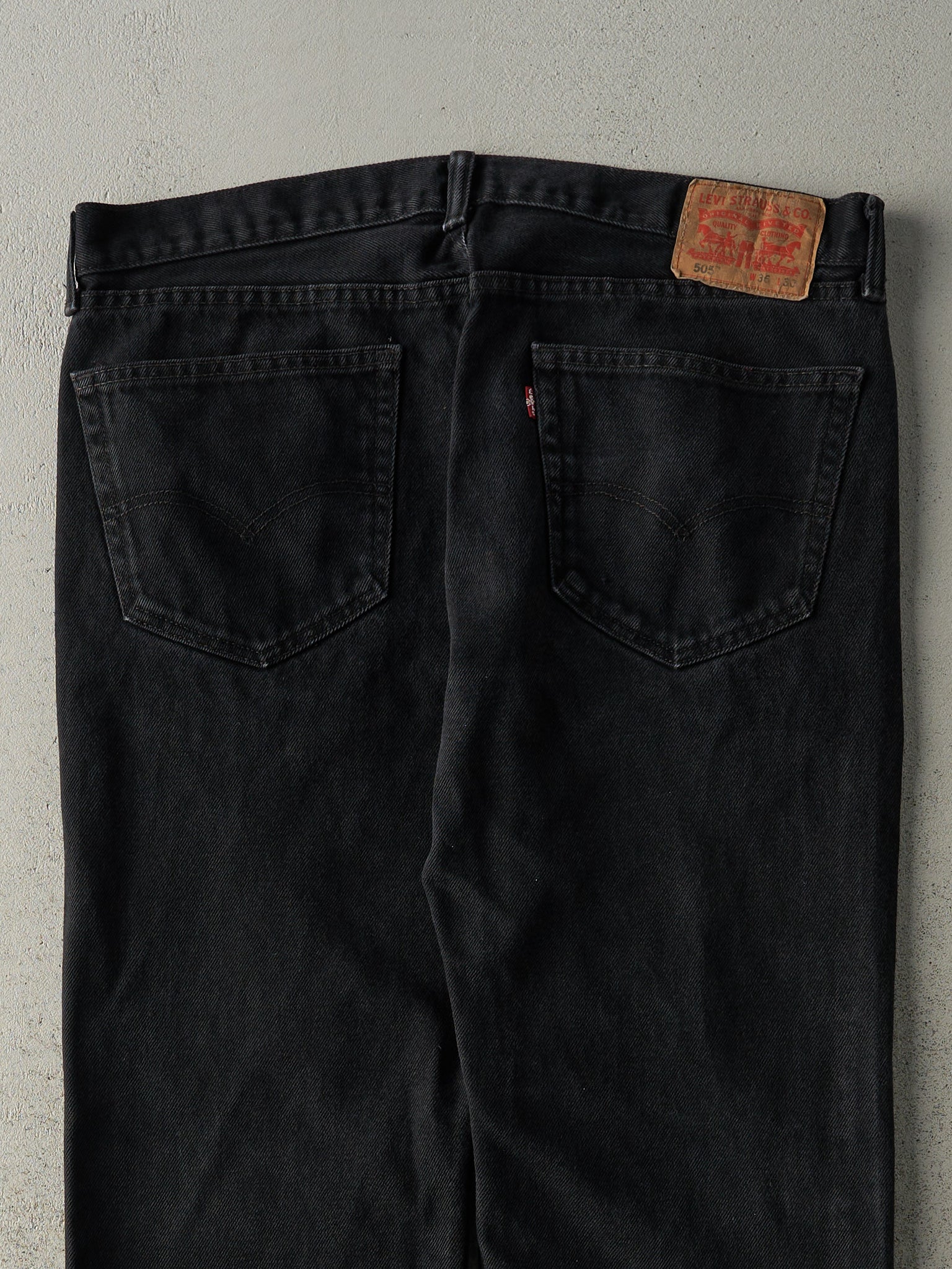 Vintage Y2K Black Levi's 505 Denim Pants (36x30)