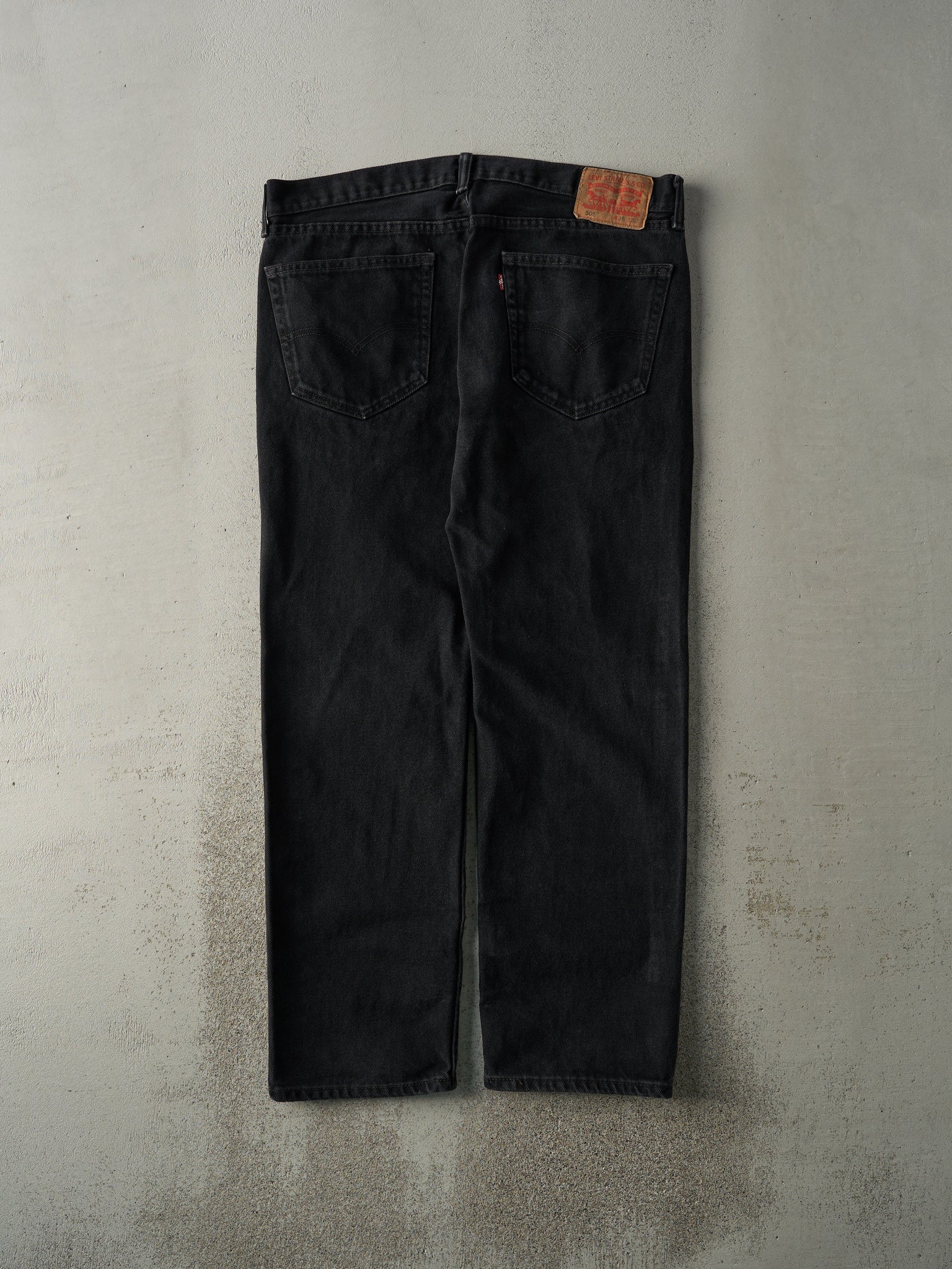 Vintage Y2K Black Levi's 505 Denim Pants (36x30)