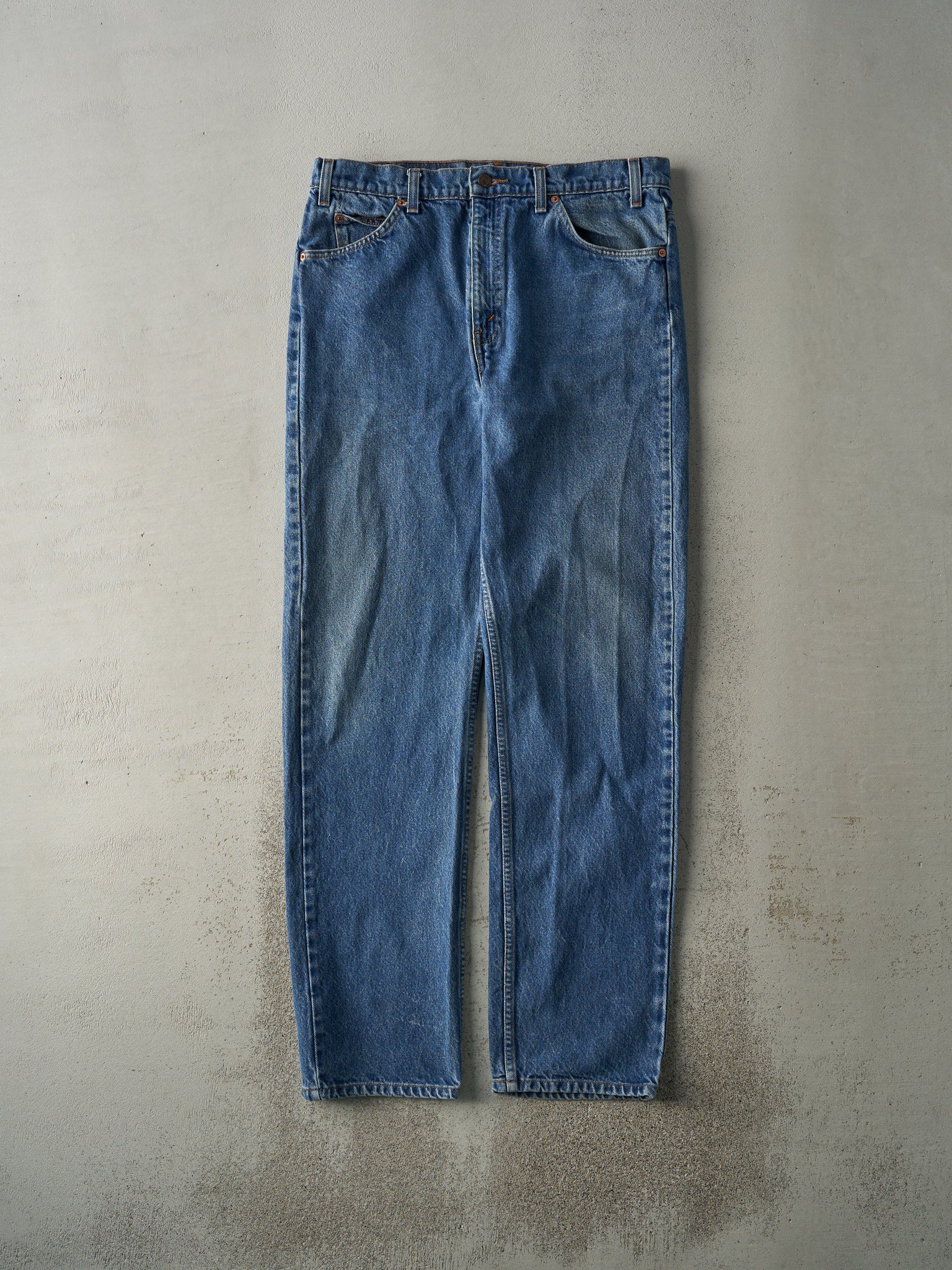 Vintage 90s Light Wash Levi's 505 Orange Tab Jeans (34x33.5)