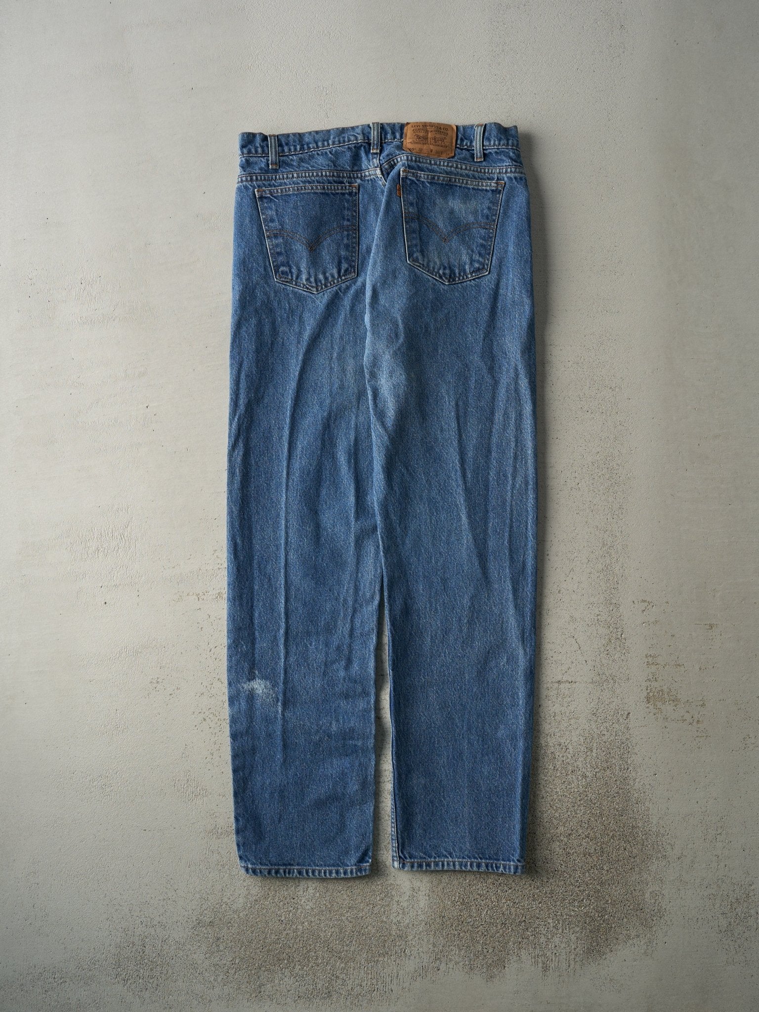 Vintage 90s Light Wash Levi's 505 Orange Tab Jeans (34x33.5)